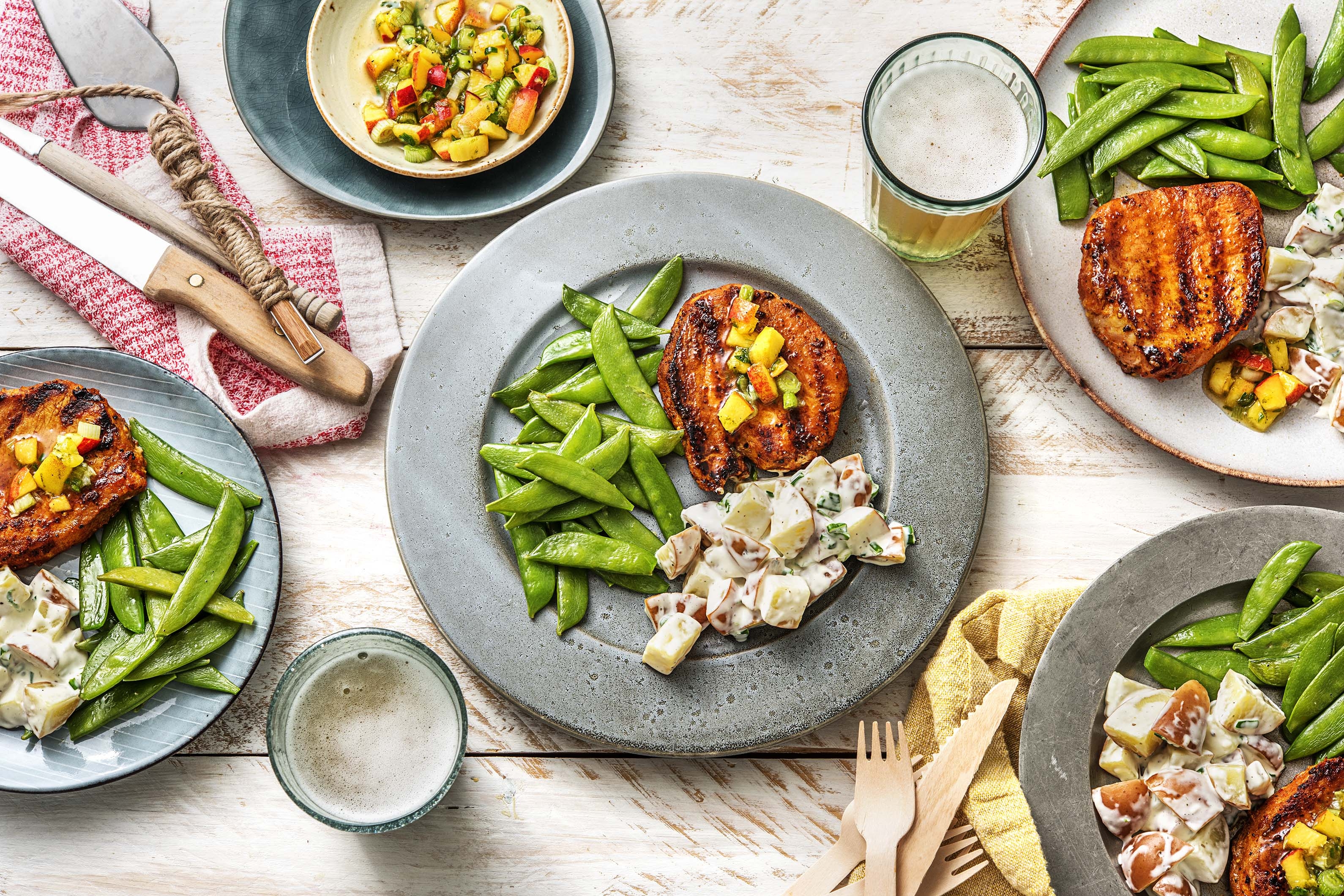 Smoky Grilled Pork Chops