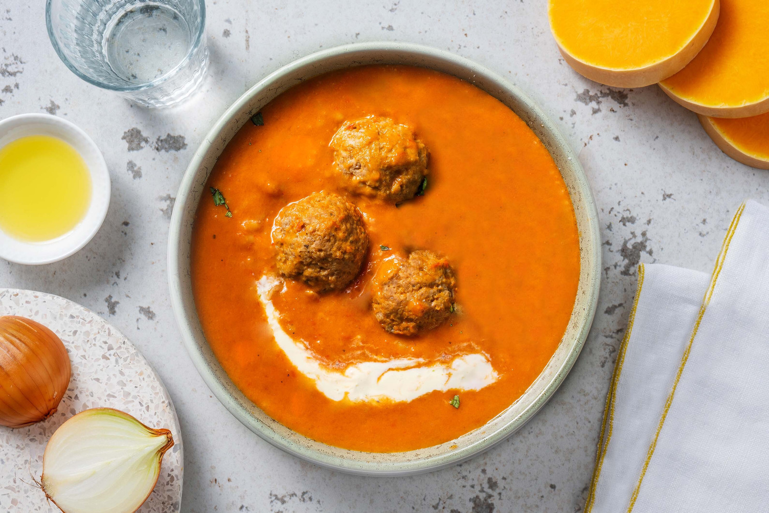 Soupe de tomates à la thaïlandaise