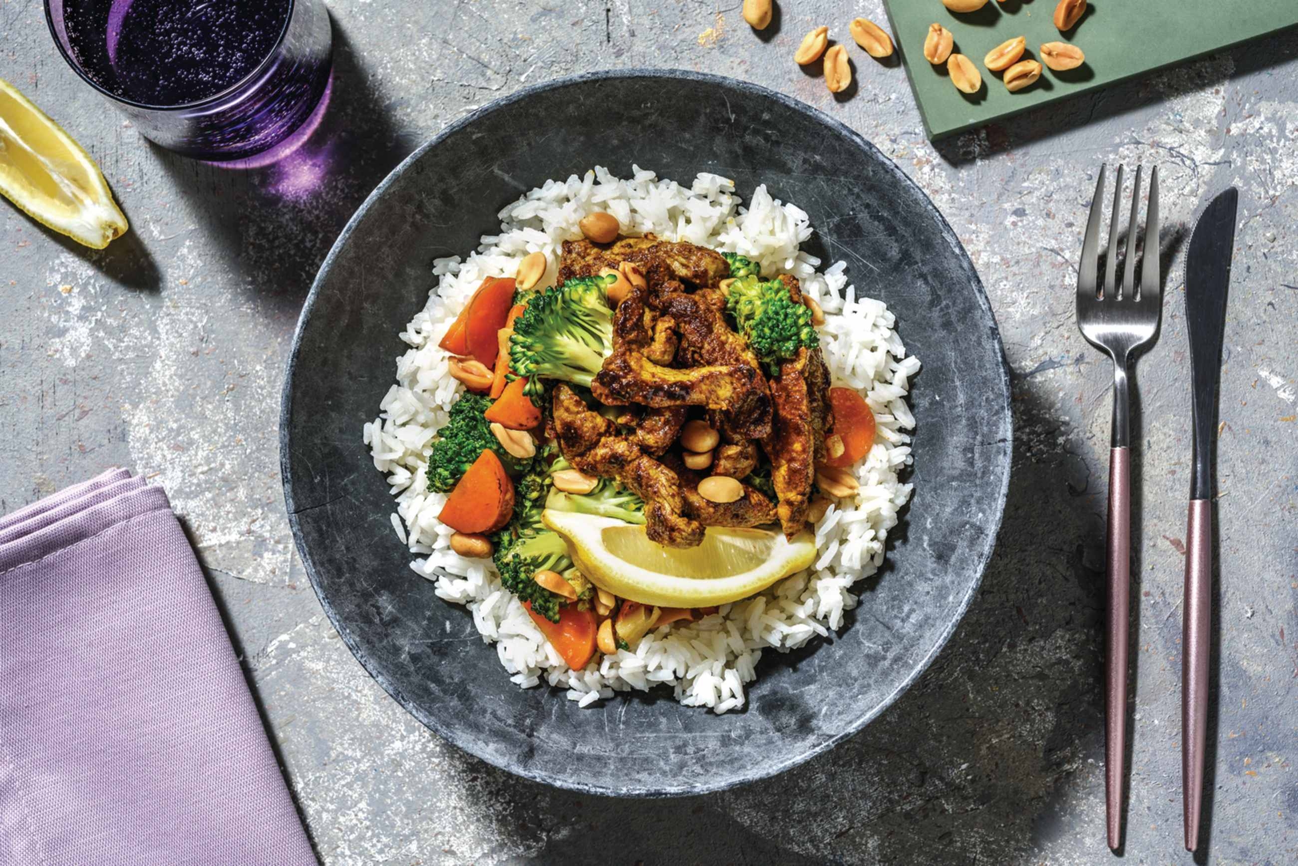 Southeast Asian Beef & Veggie Stir-Fry