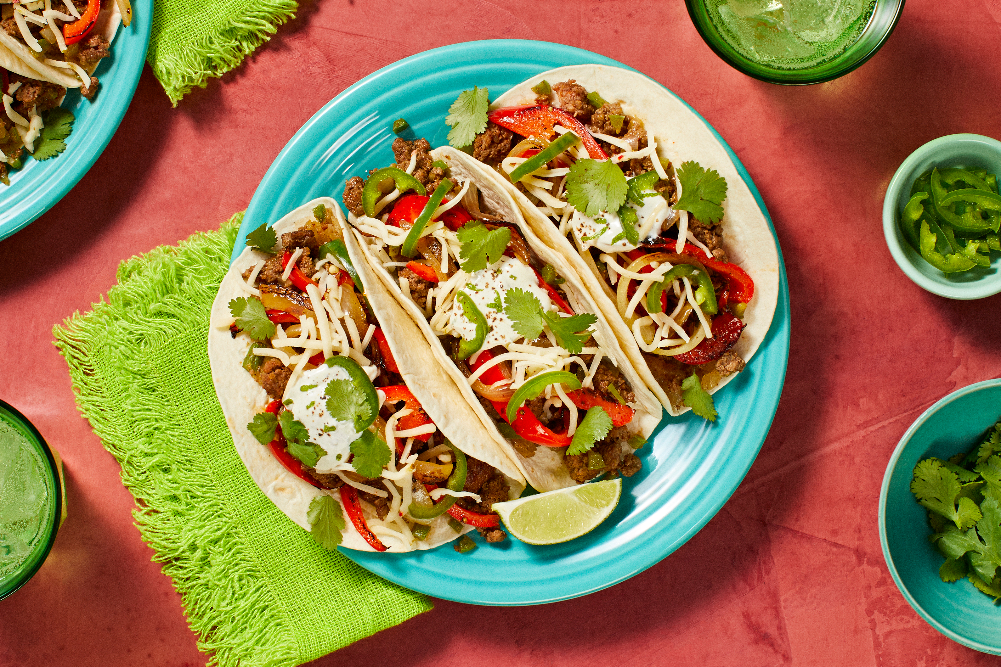 Southwestern Beef Tacos