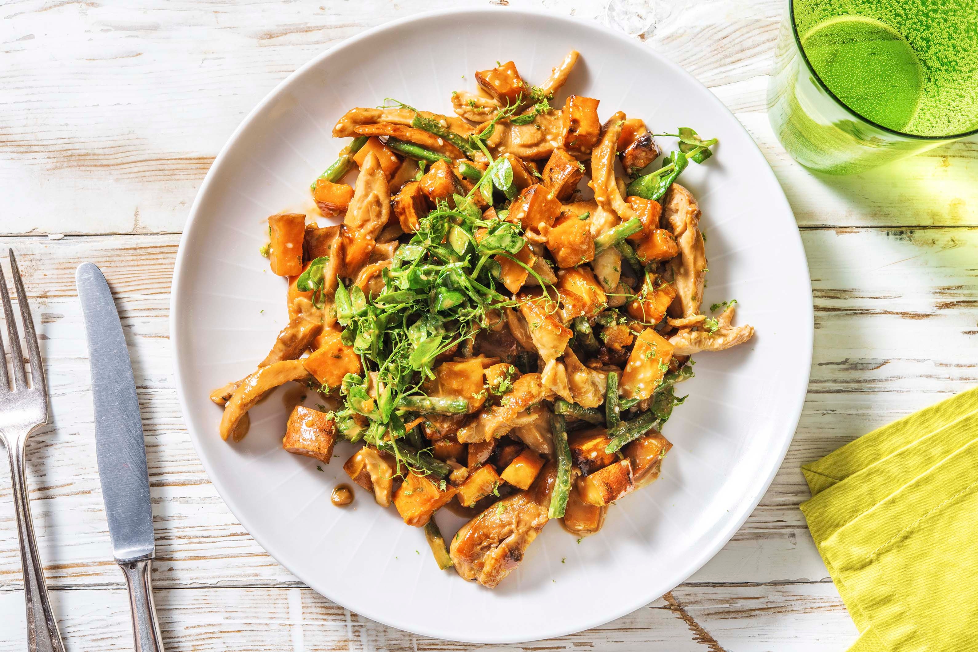 Soy Glazed Chicken Thighs