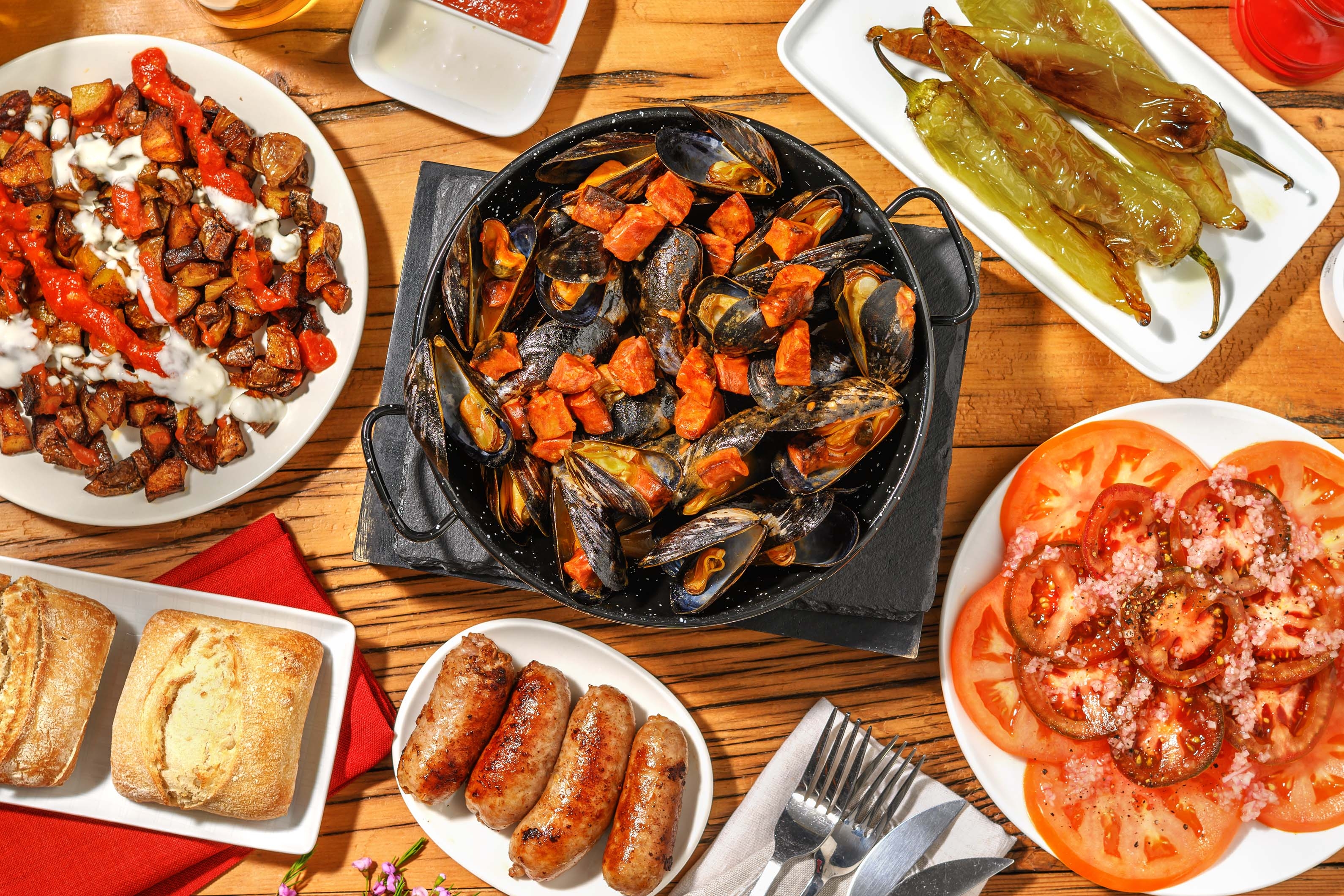 Tapas à l'espagnole