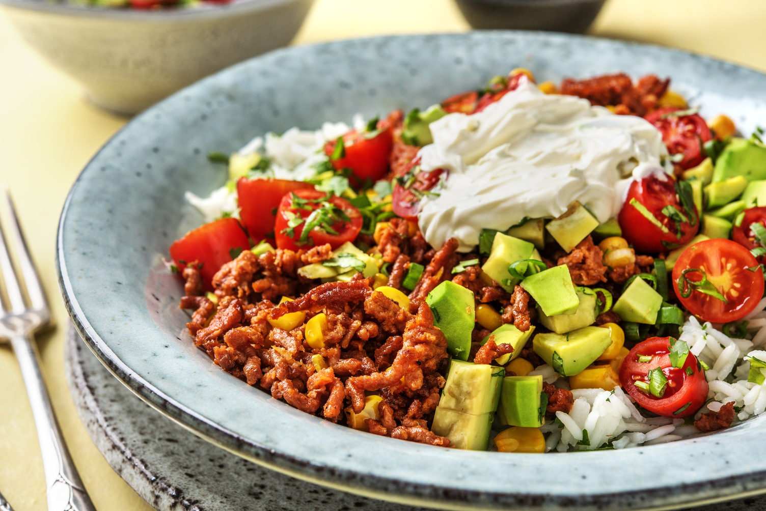 Spanish-Inspired Veggie Burrito Bowl
