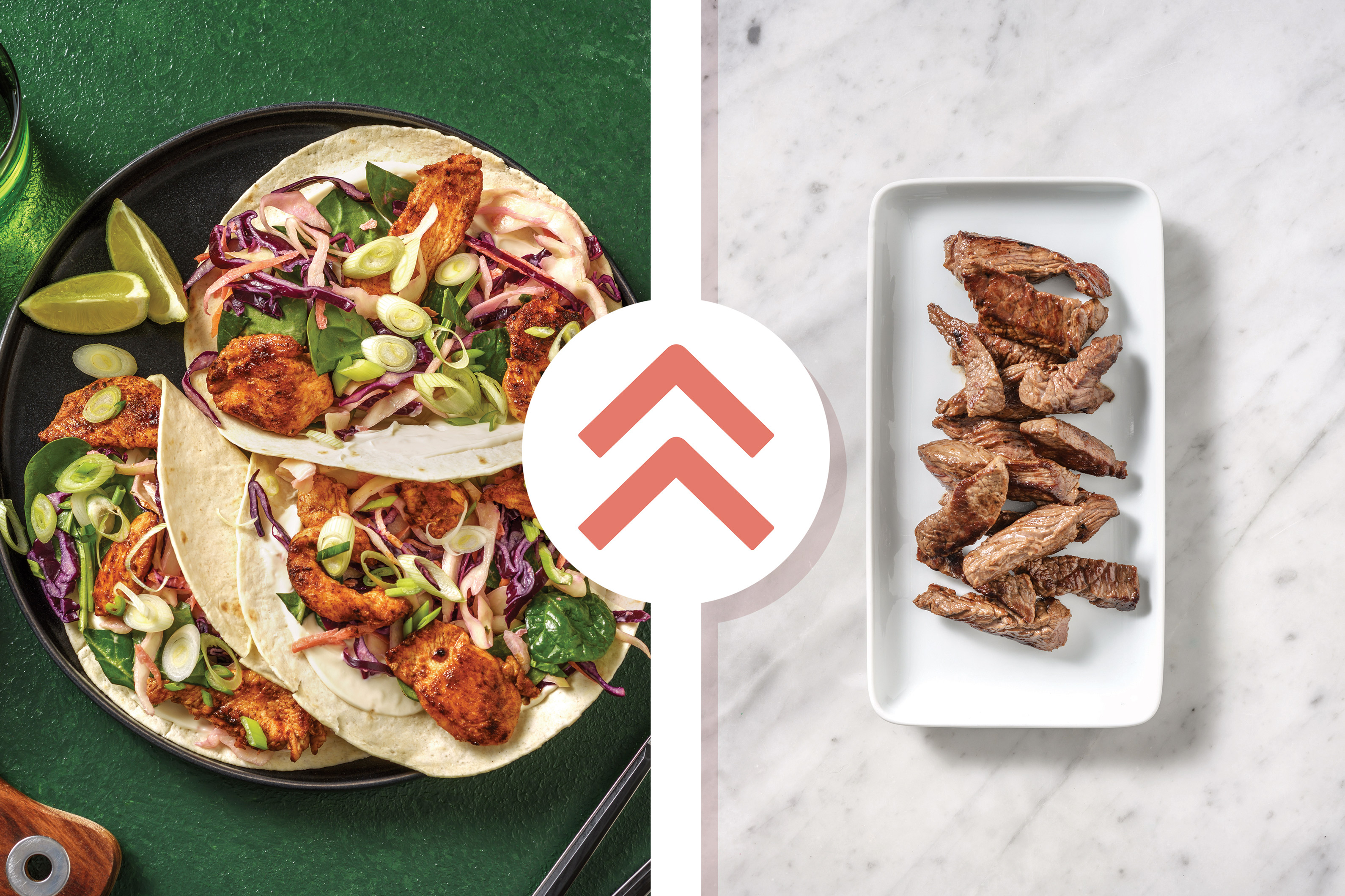 Speedy Fiesta Steak Tacos