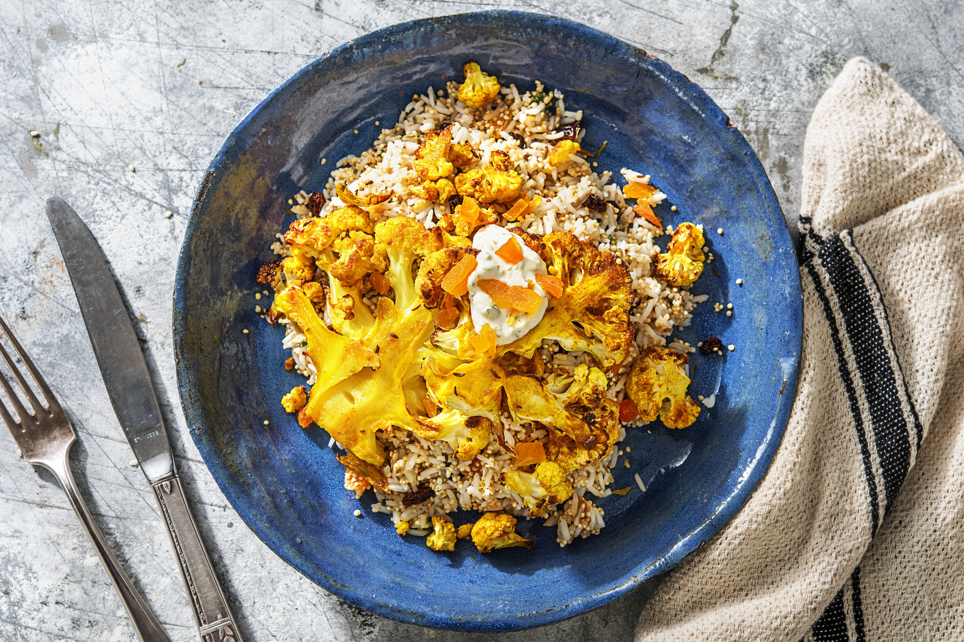 Spiced Cauliflower Steak