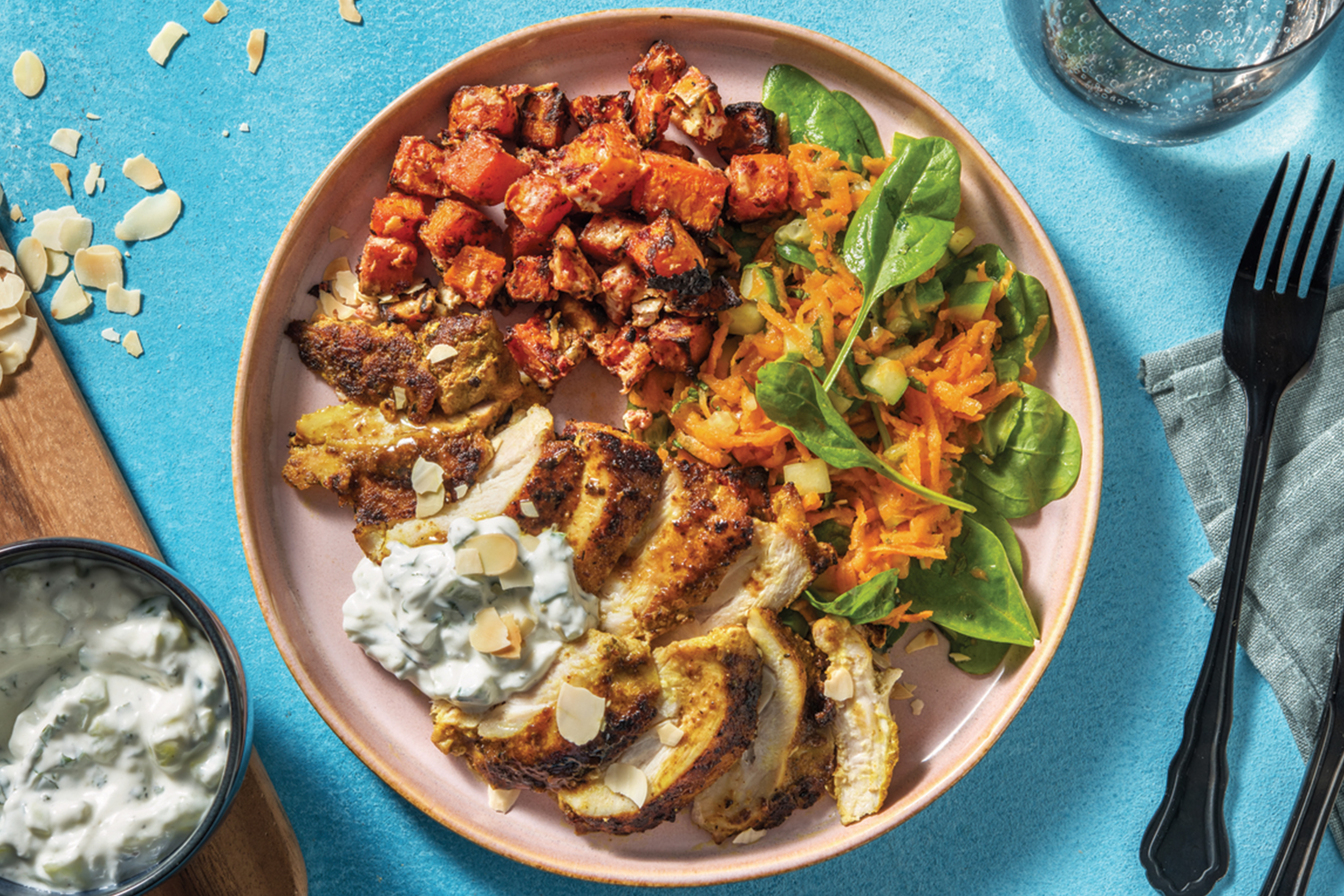 Spiced Chicken & Tandoori Roasted Pumpkin