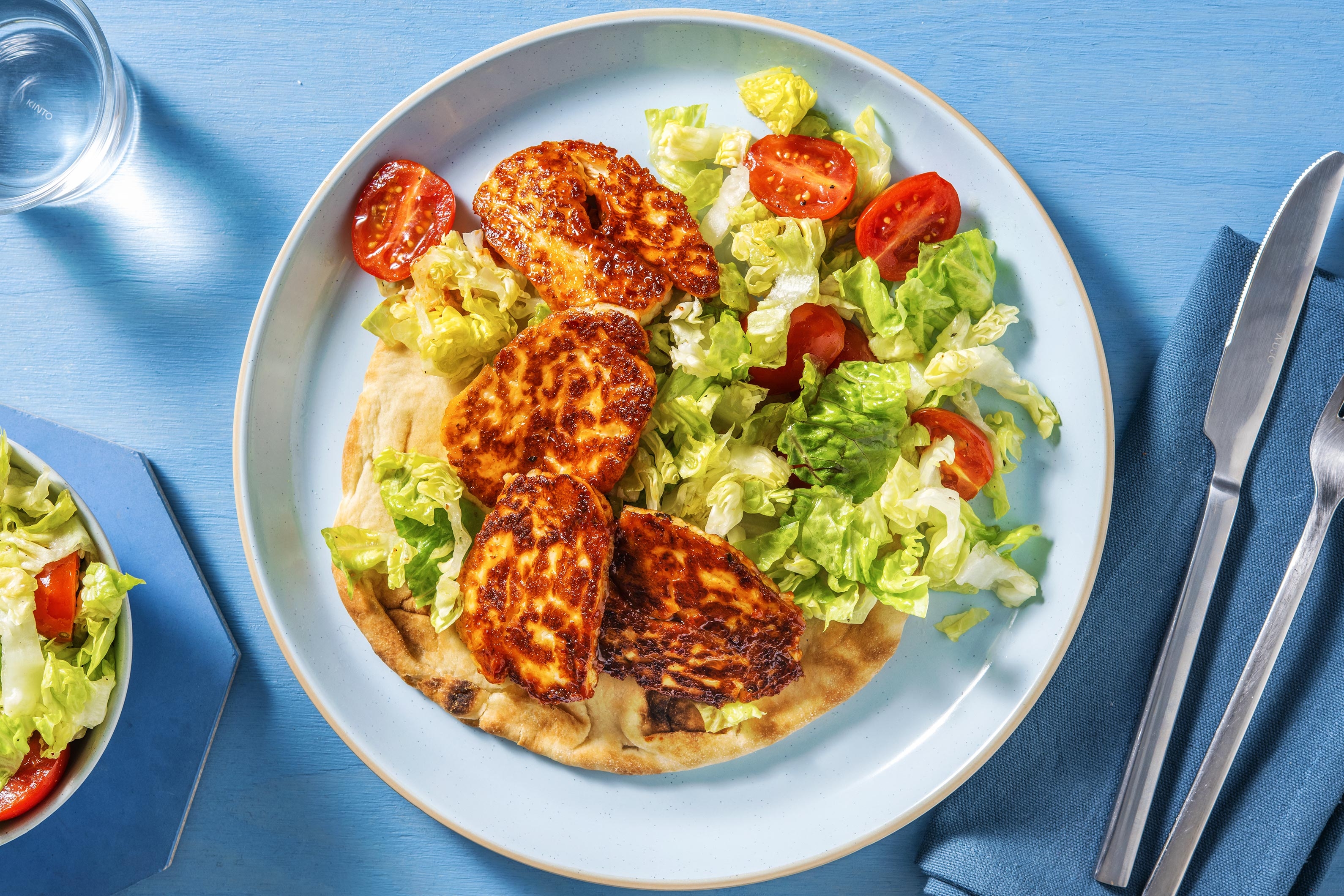 Spiced Harissa Halloumi