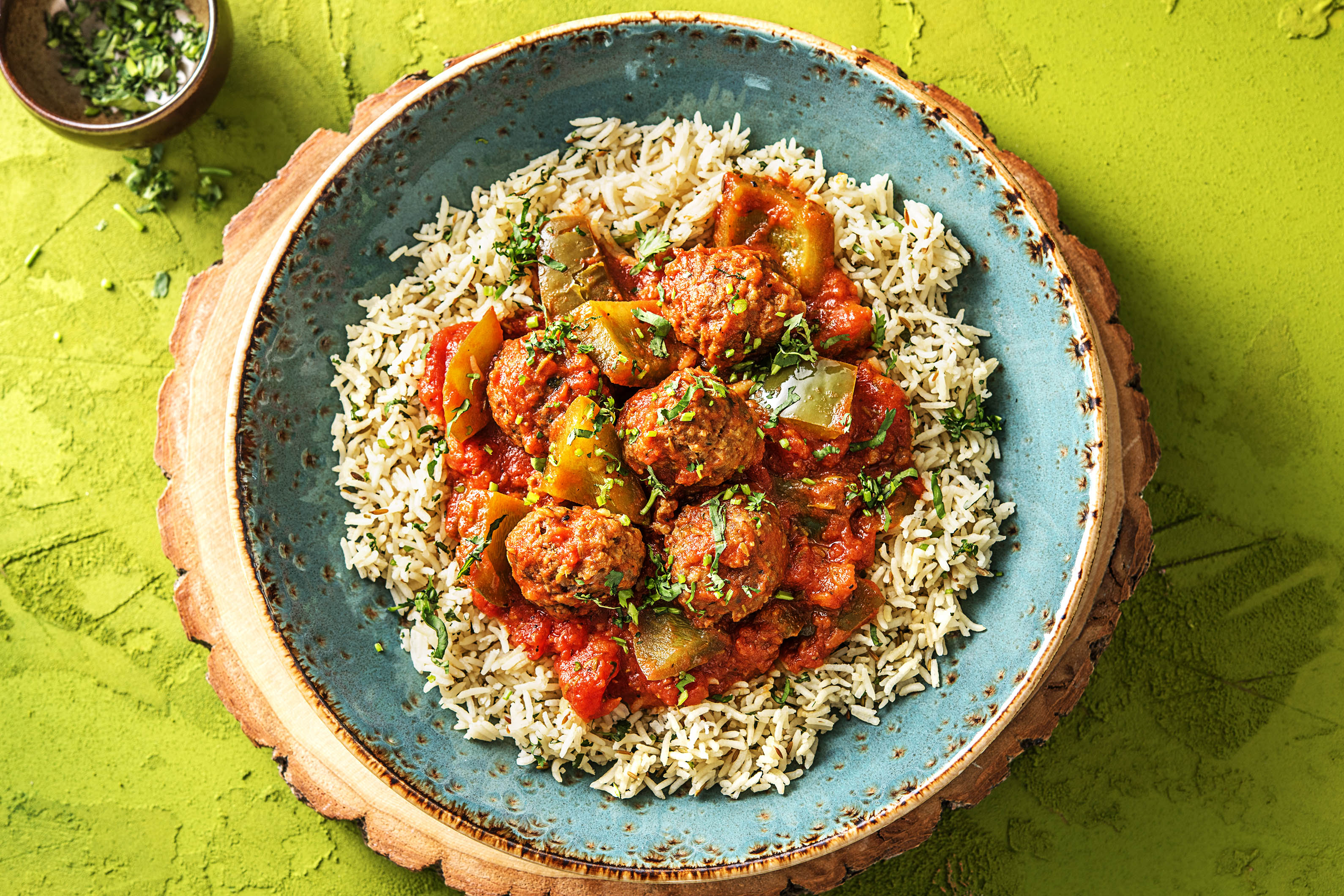 Spiced Lamb Meatballs Stew