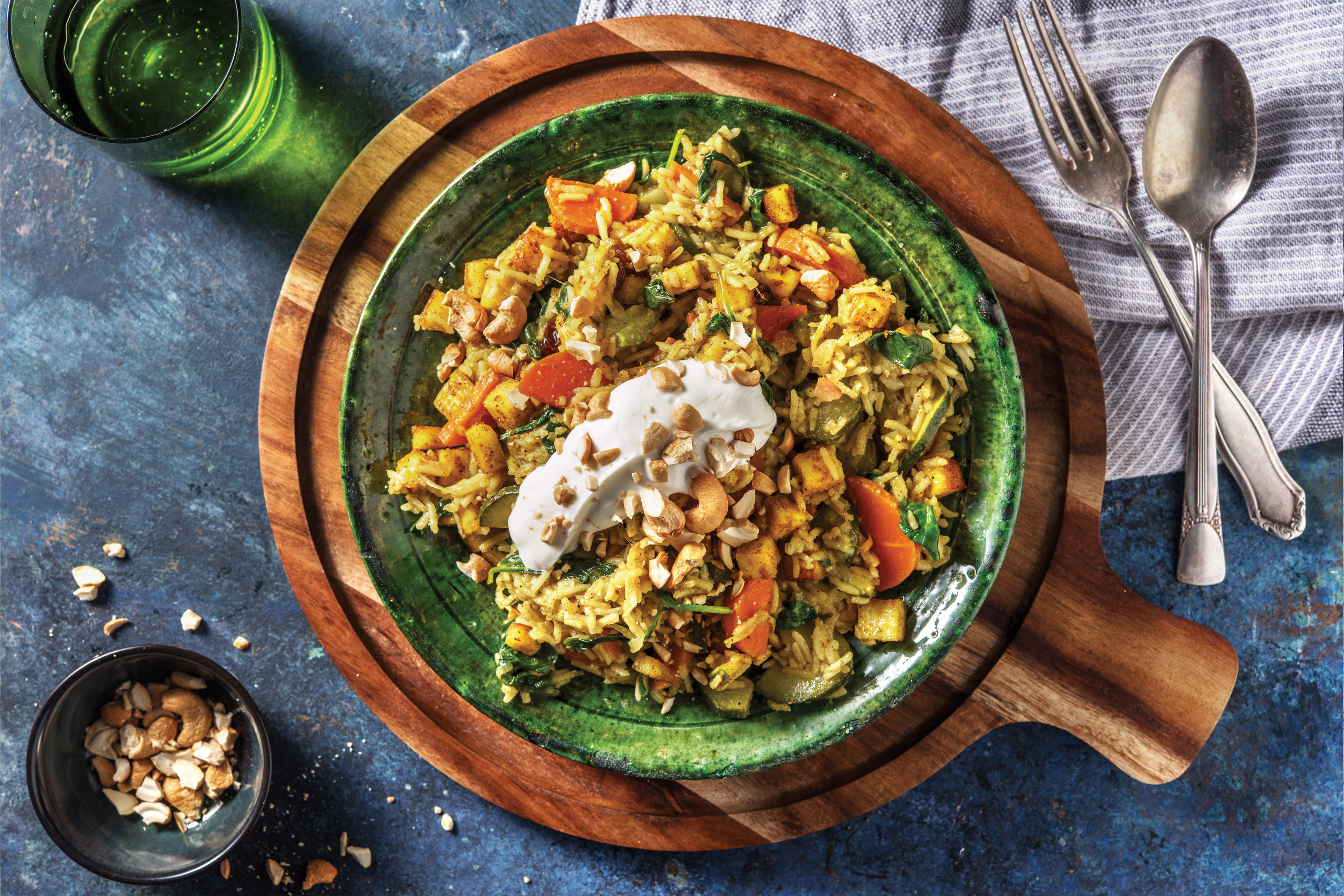 Spiced Paneer Biryani