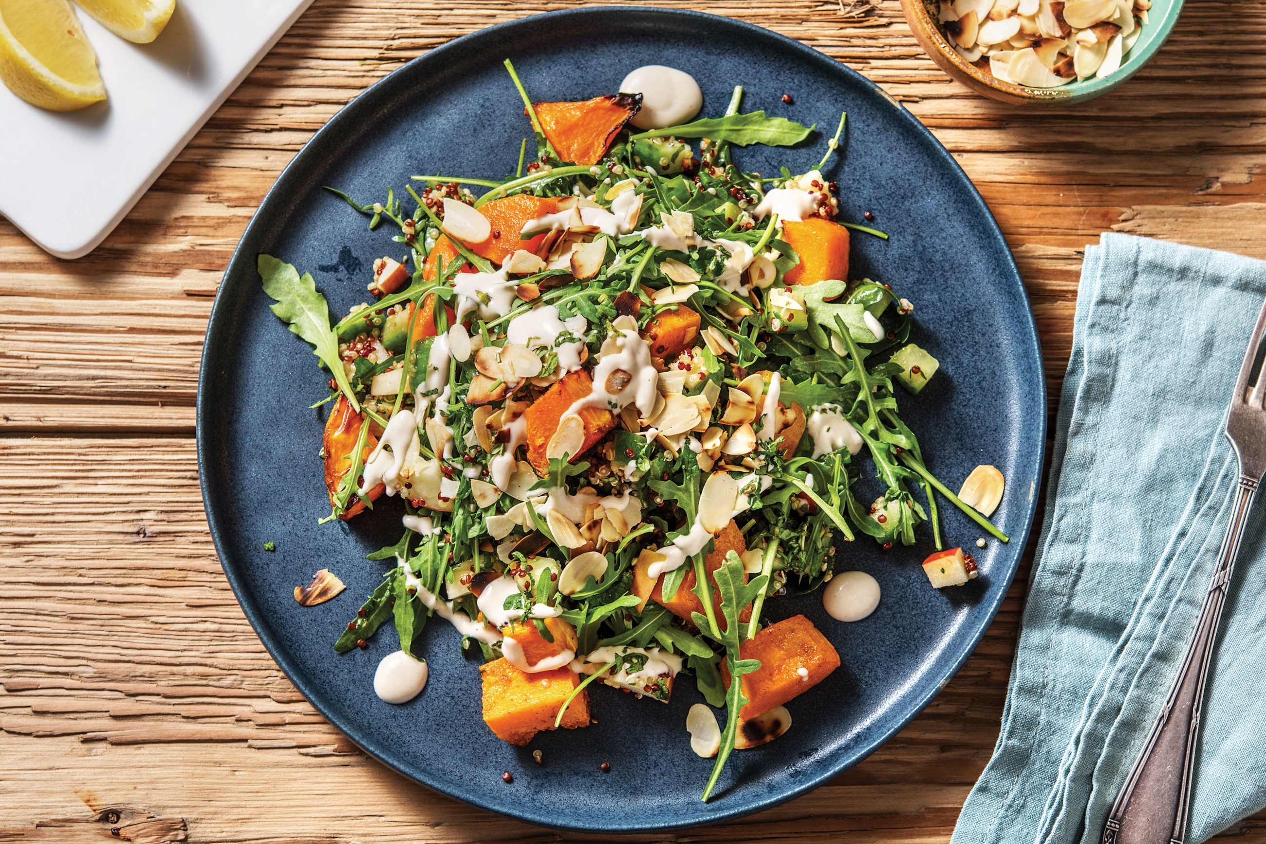 Spiced Pumpkin Quinoa Bowl