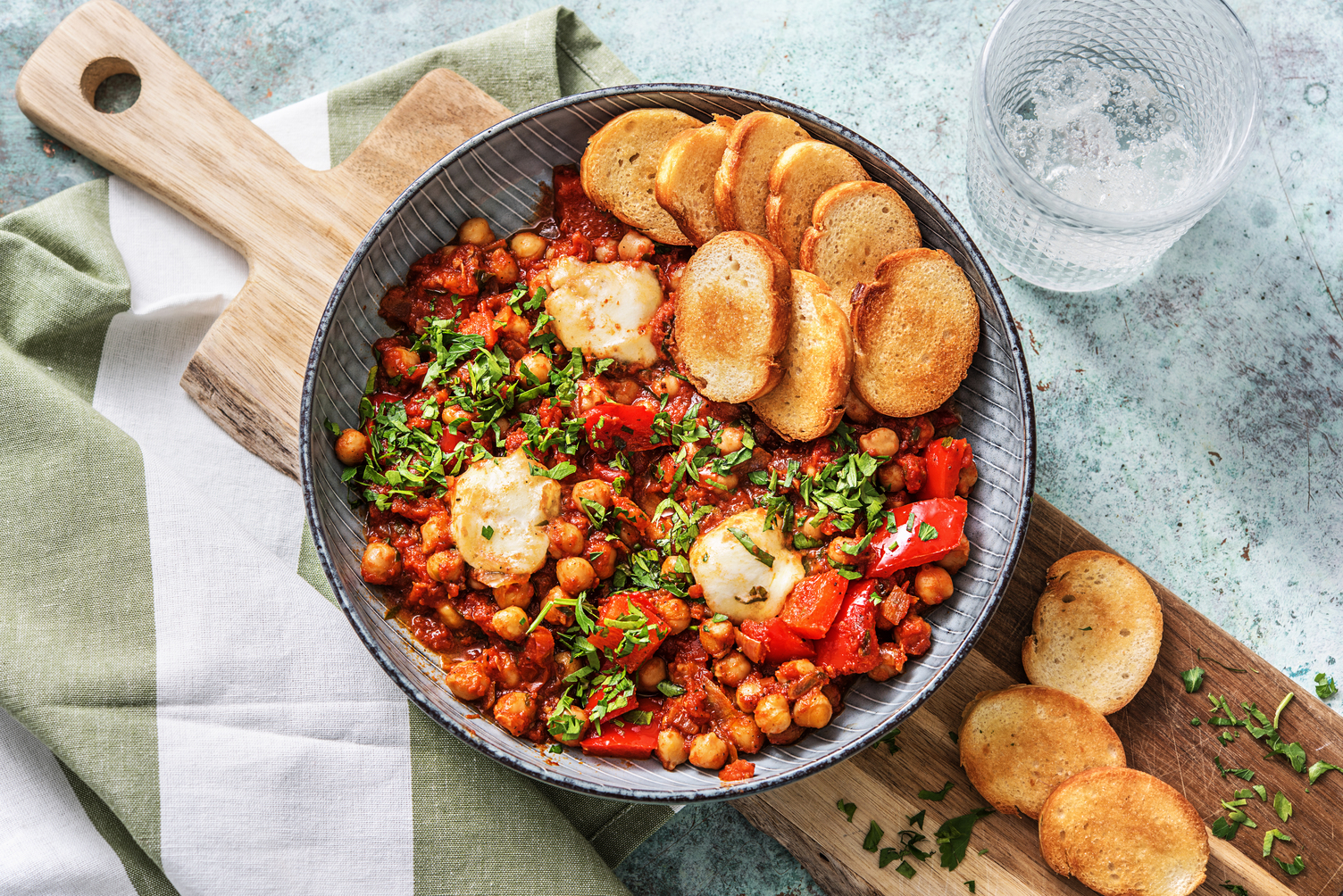 Spicy Chickpea Shakshuka