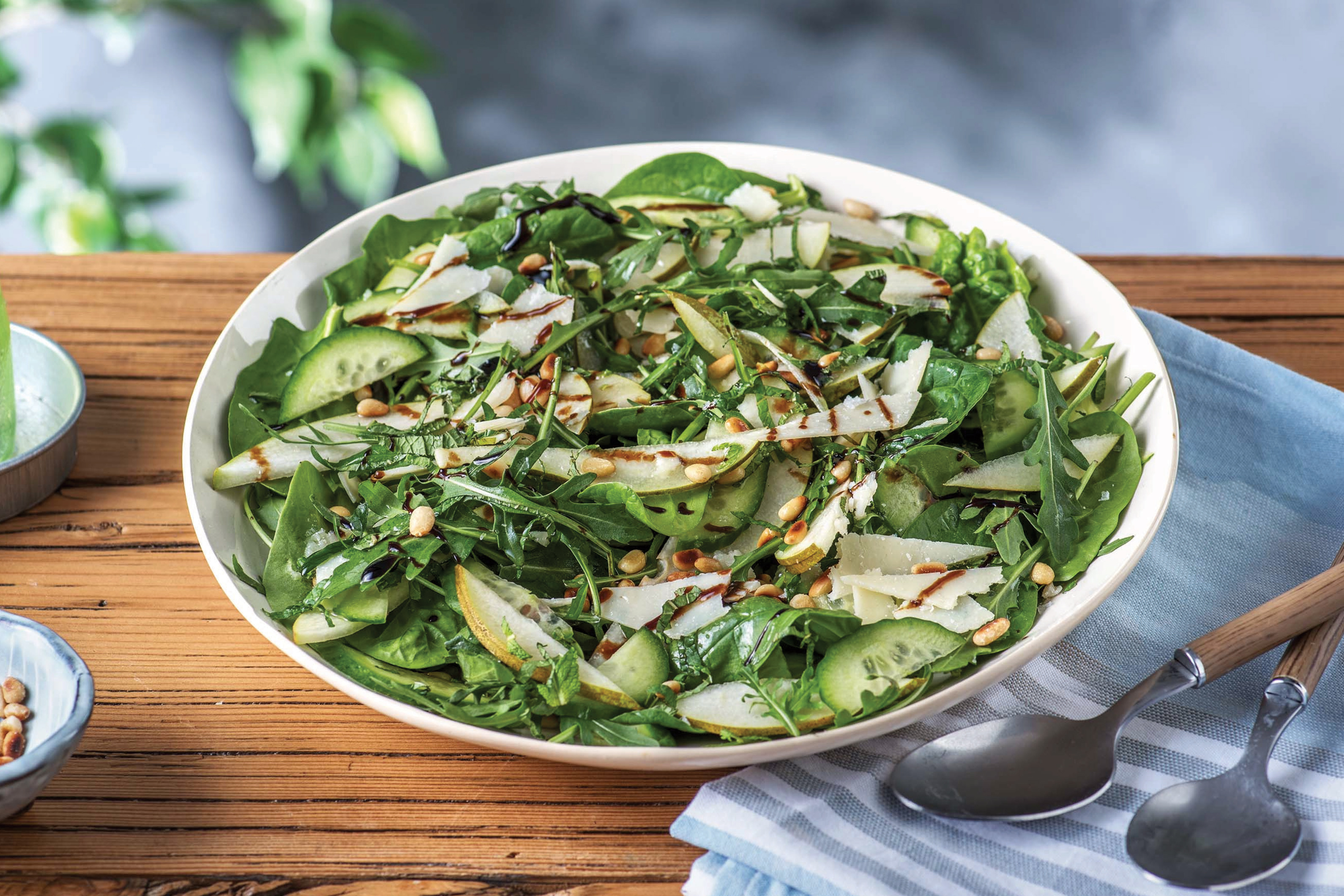 Spinach, Rocket & Pear Salad