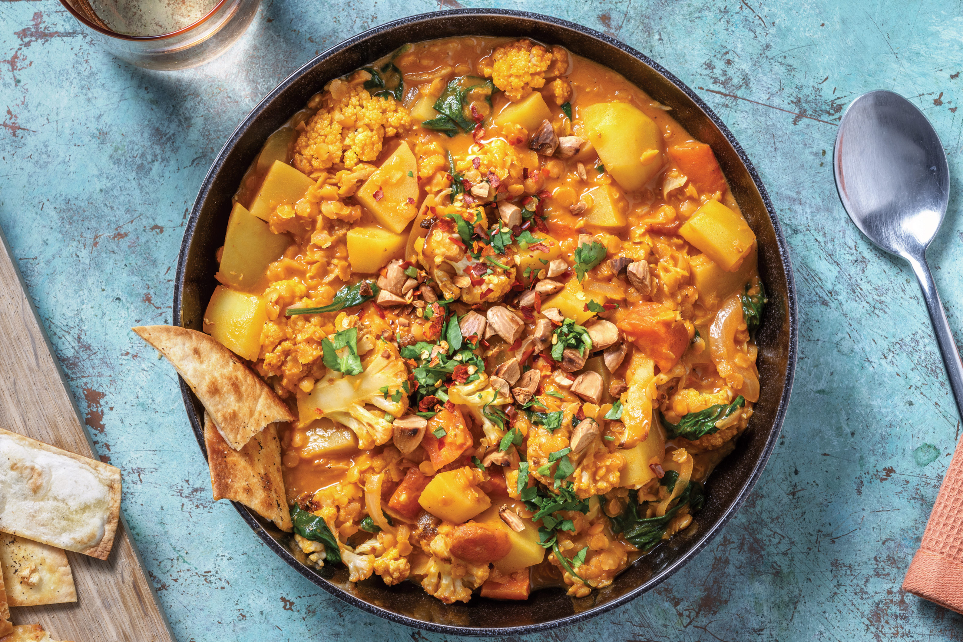Sri Lankan Potato & Cauliflower Dhal