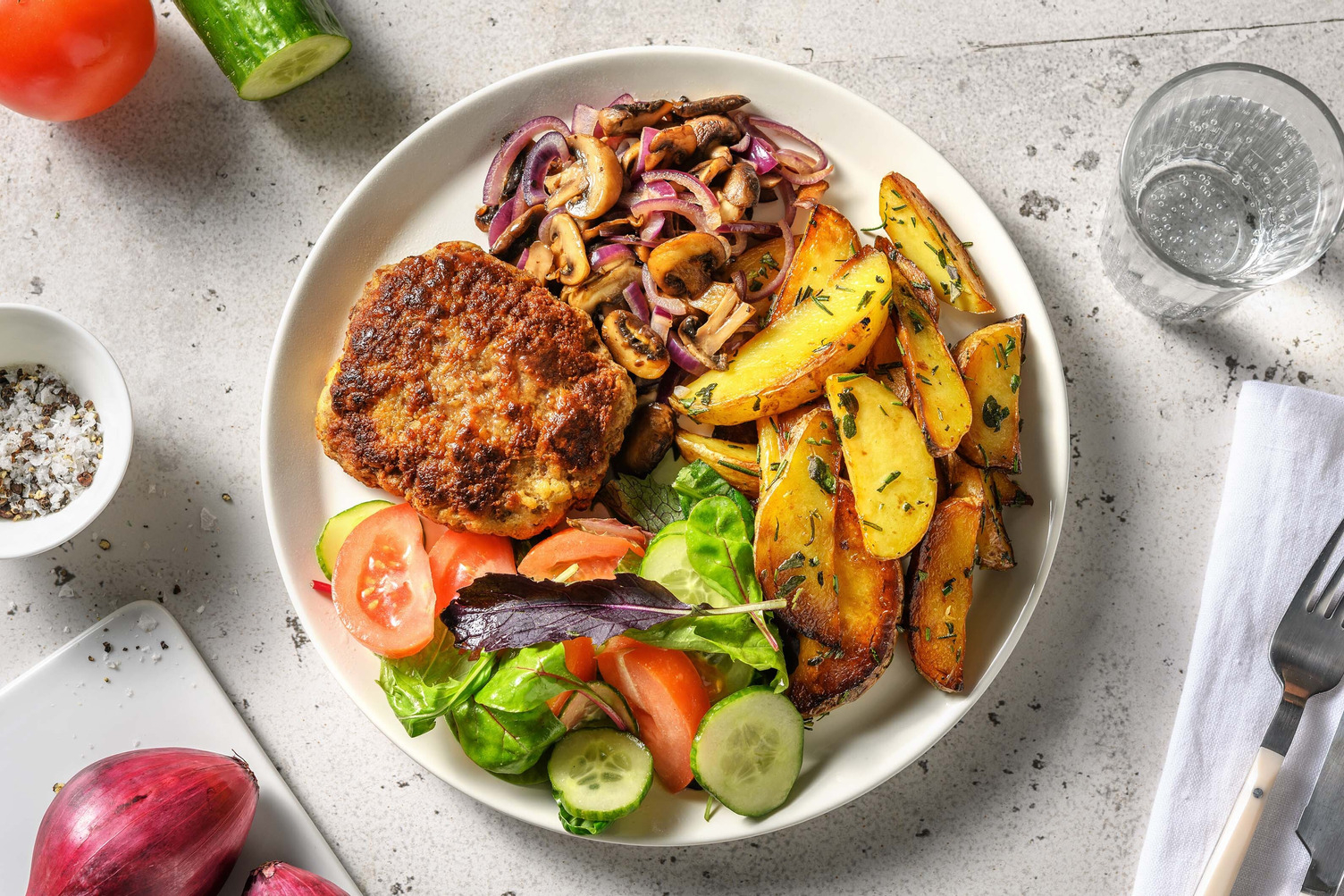 Steak Tartare with Mushrooms