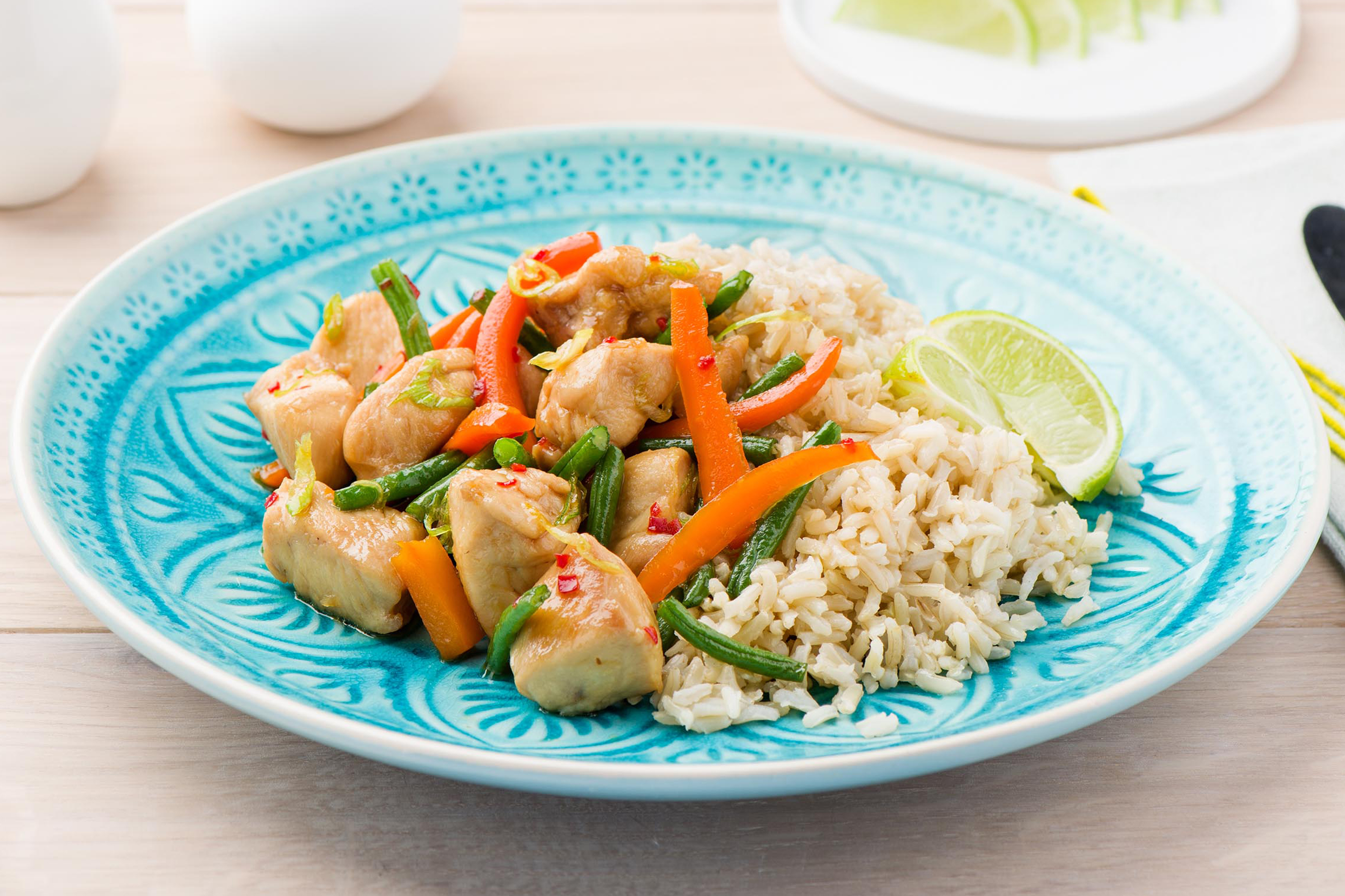 Sticky Chinese Chicken Stir-Fry
