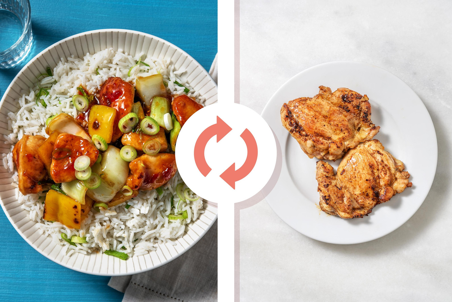 Sticky Chicken Thigh Stir-Fry