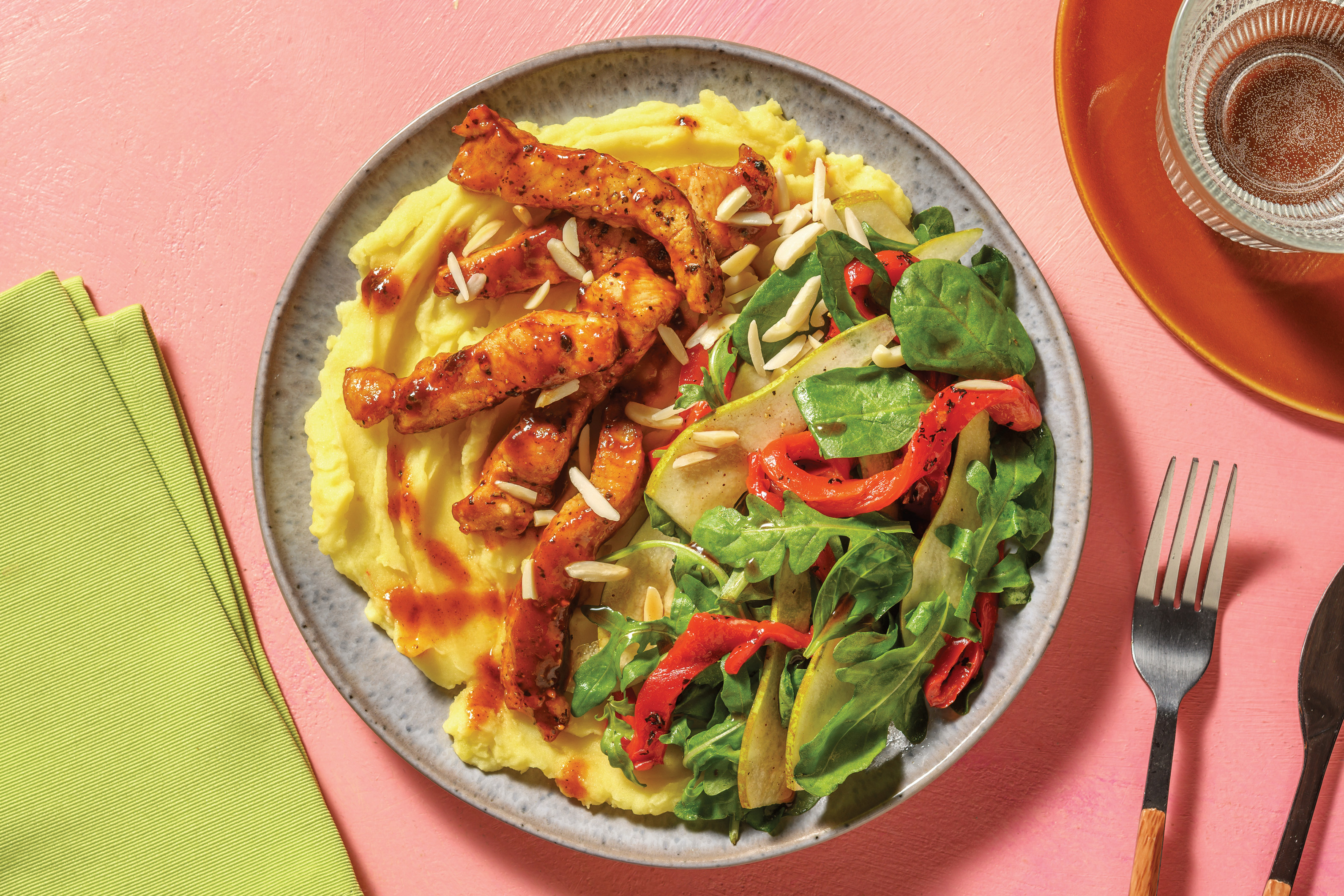 Quick Sticky Glazed Pepper Pork