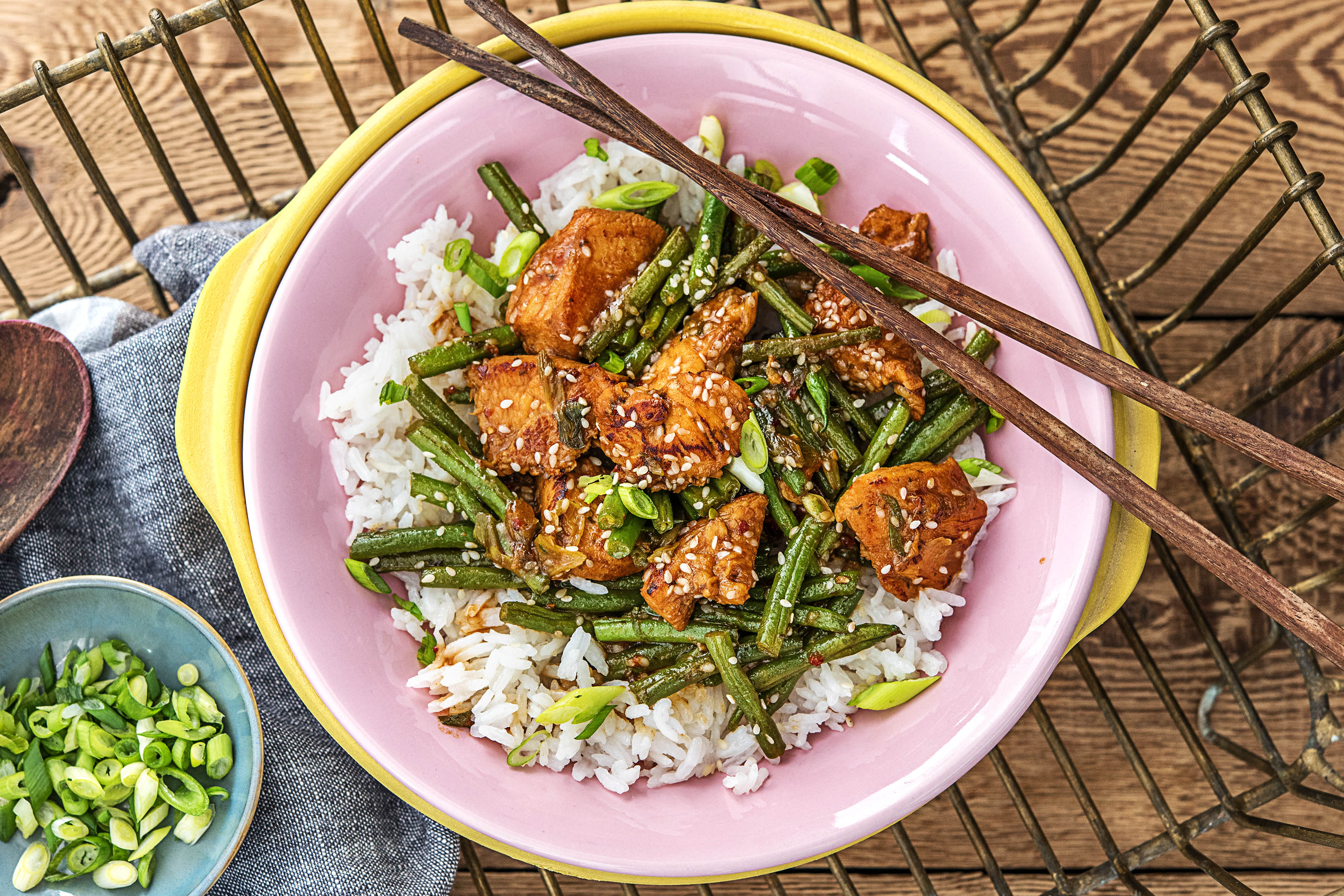 Sticky Sesame Chicken