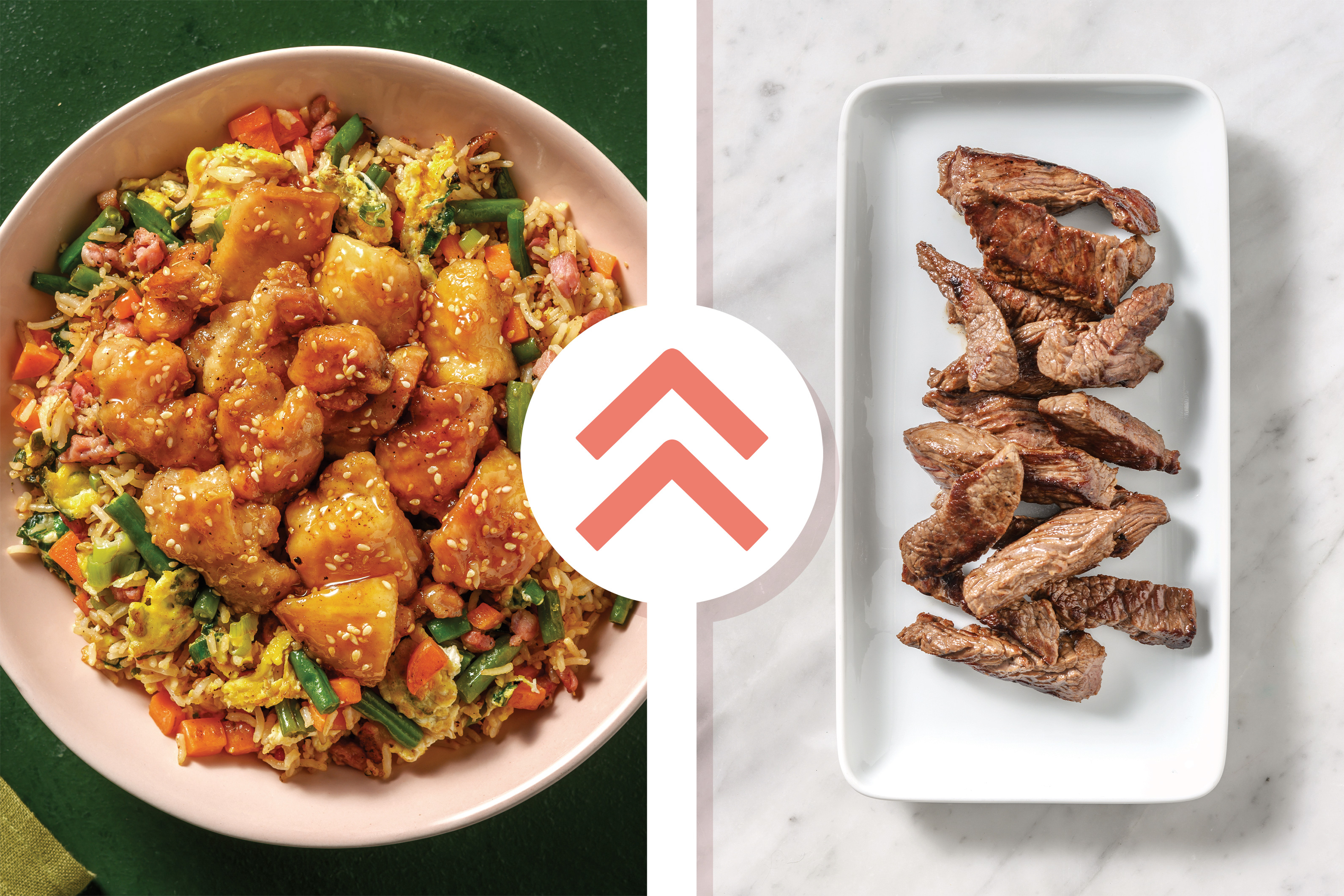 Sticky Sesame Lemon Beef