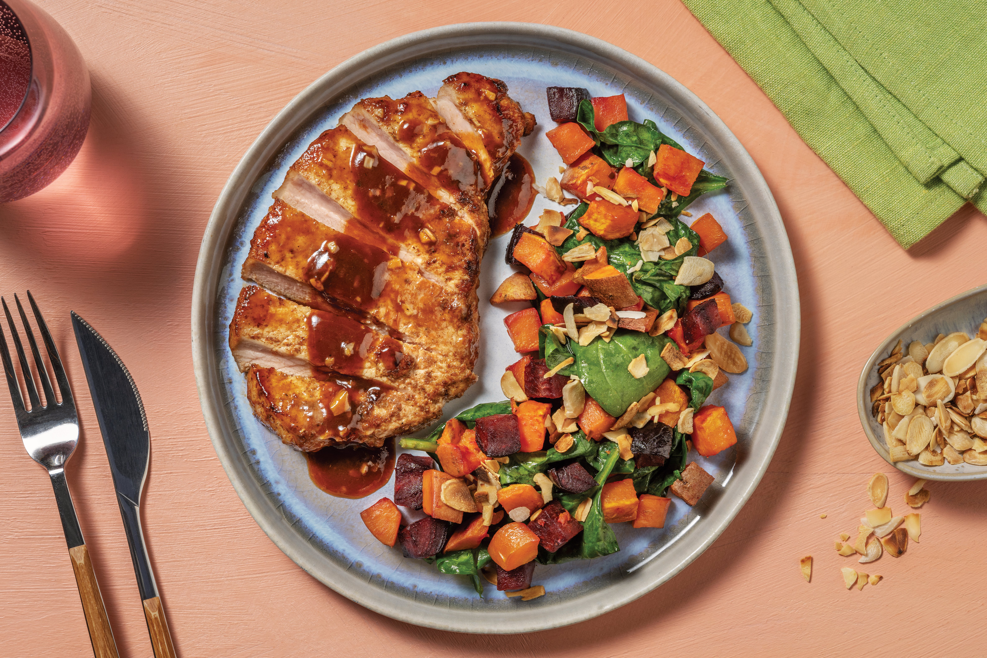 Sweet & Savoury Glazed Pork