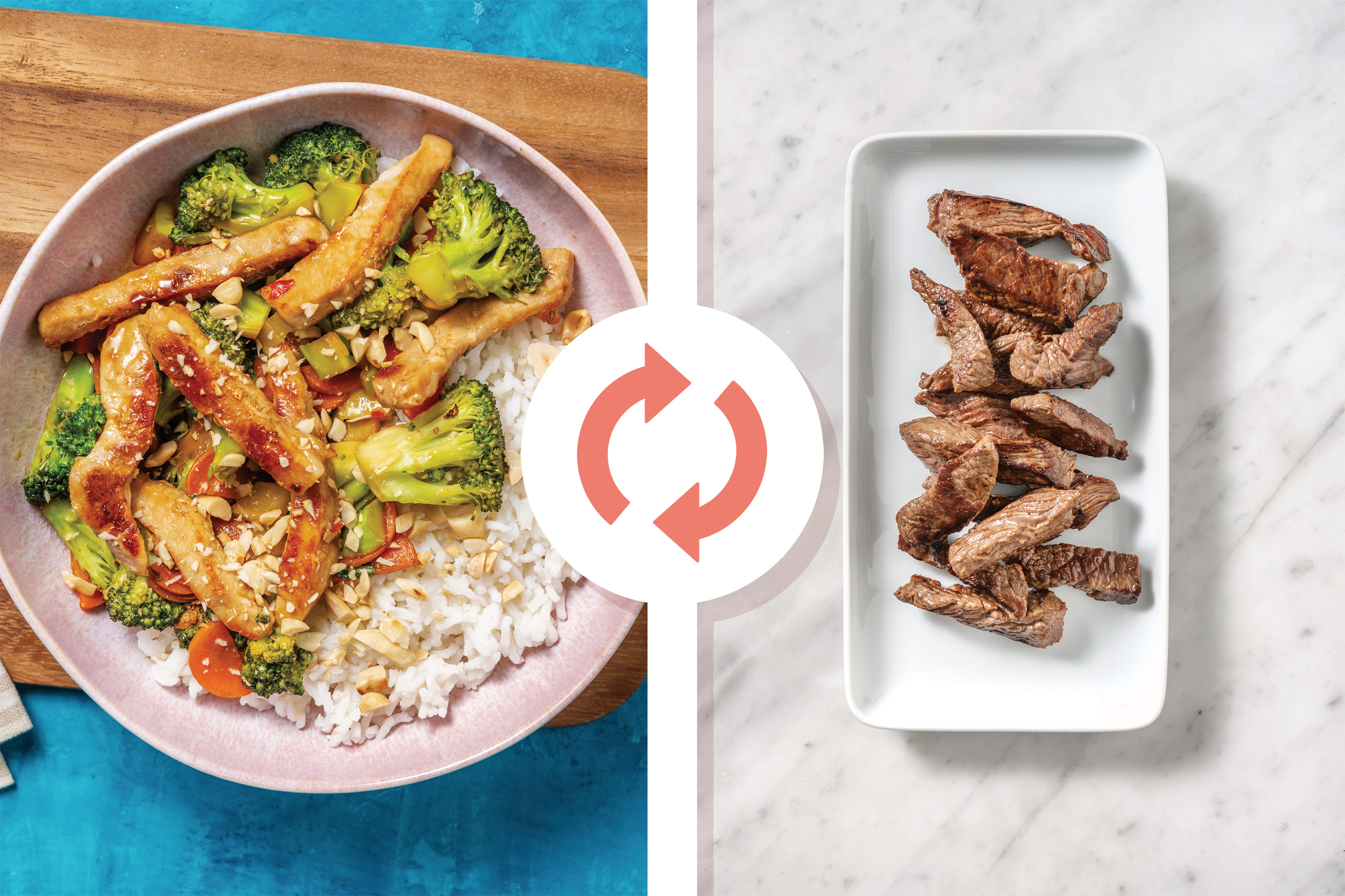 Stir-Fried Beef & Oyster Sauce