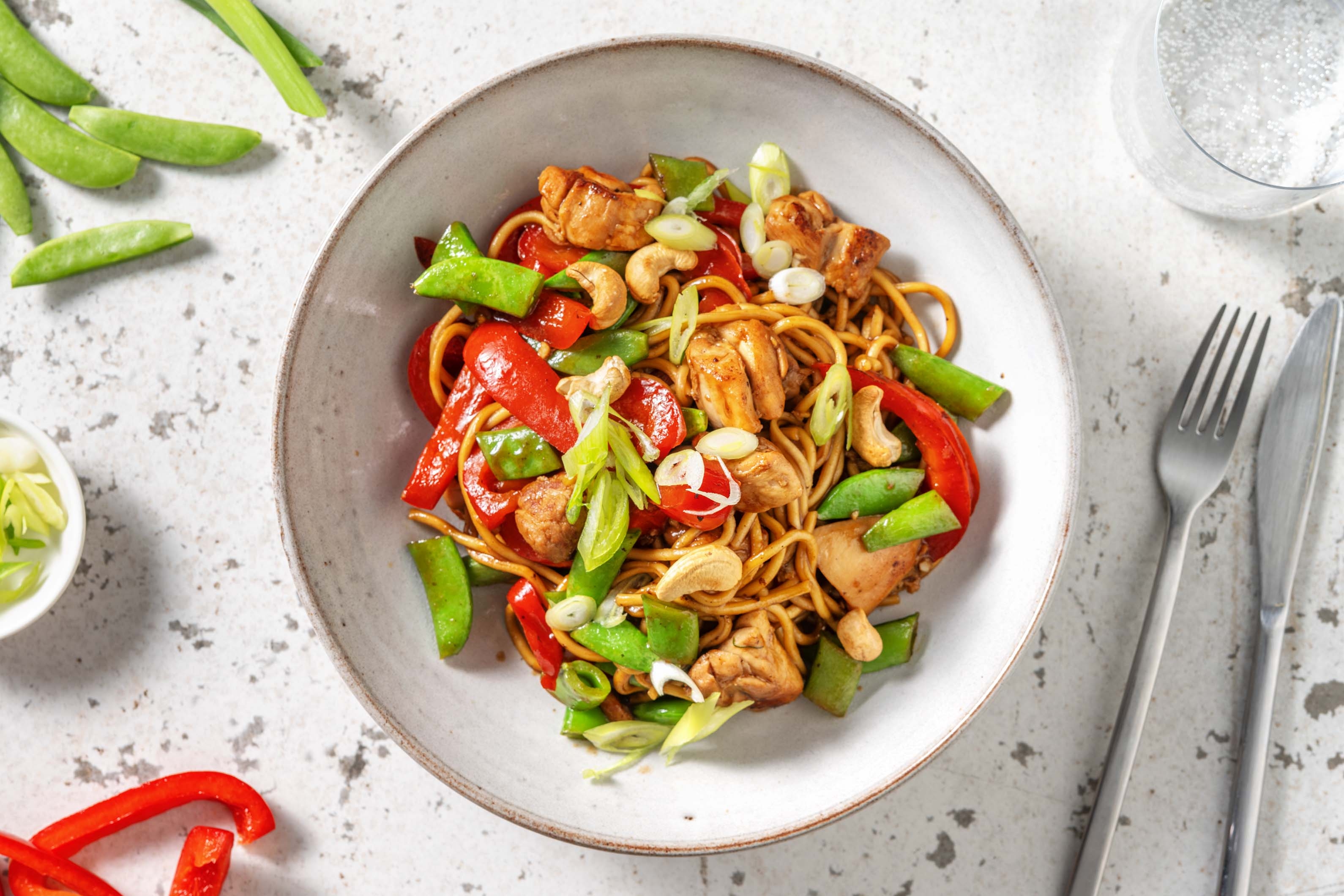 Stir Fried Chicken Noodles