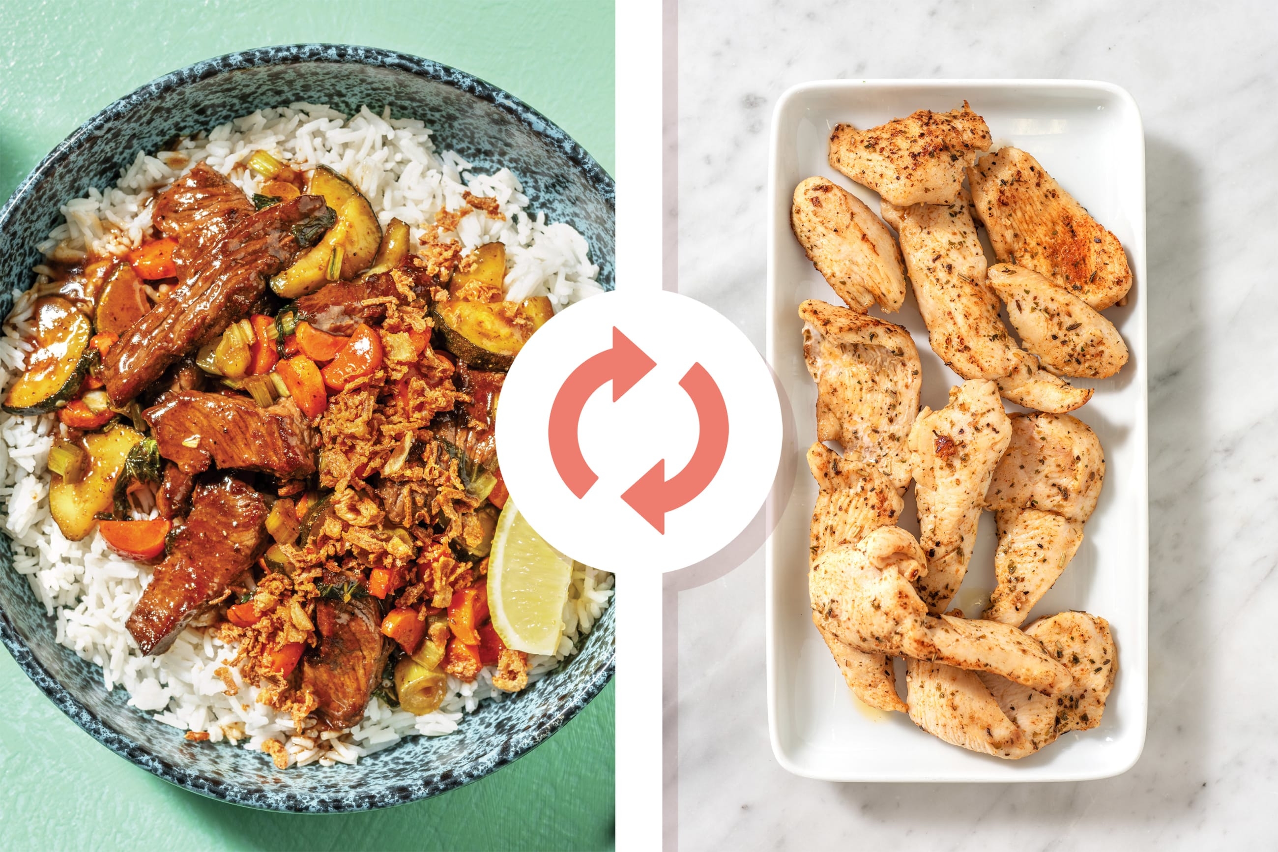 Stir-Fried Chicken Strips & Plum Sauce