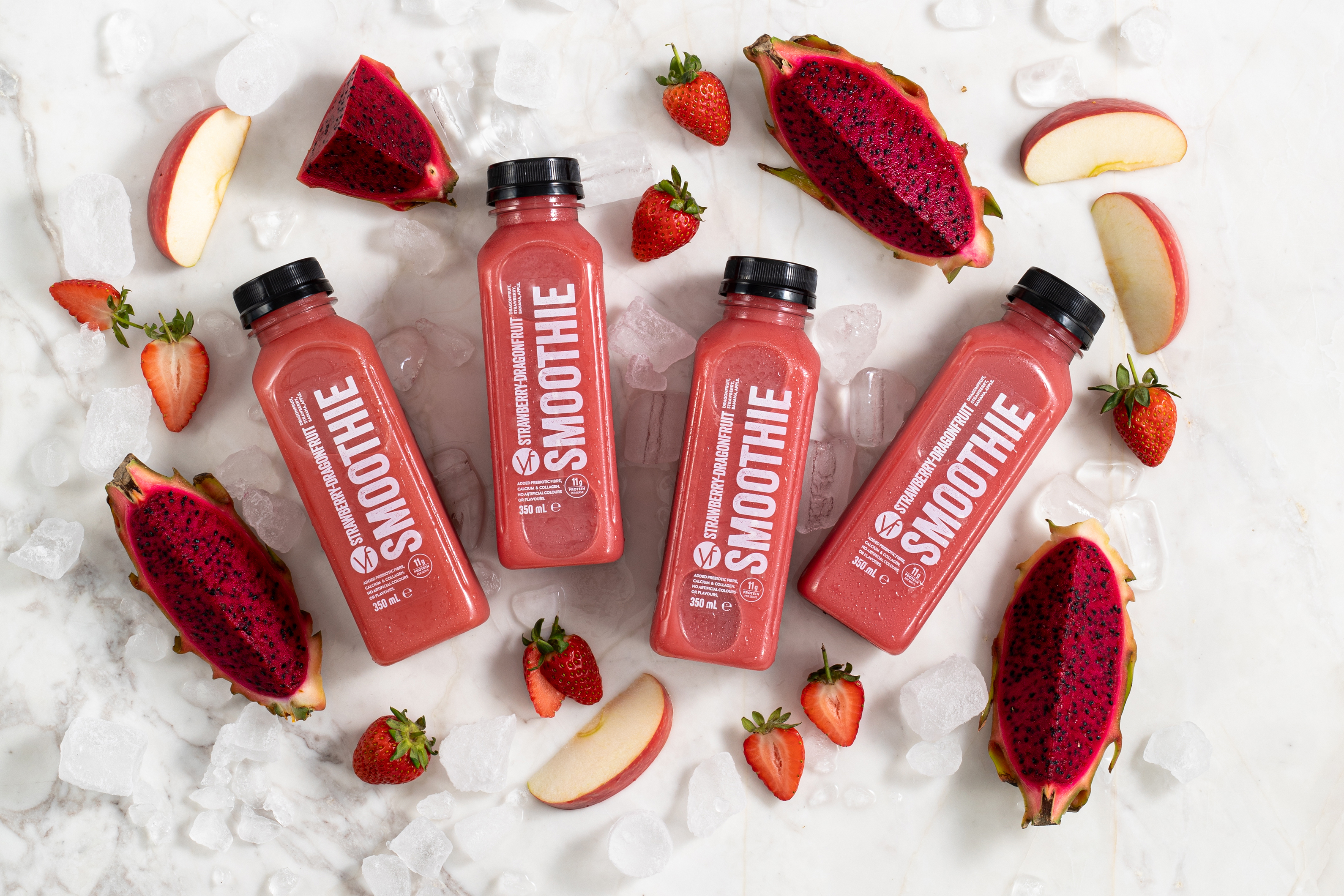 Strawberry-Dragonfruit Smoothie 4 Pack