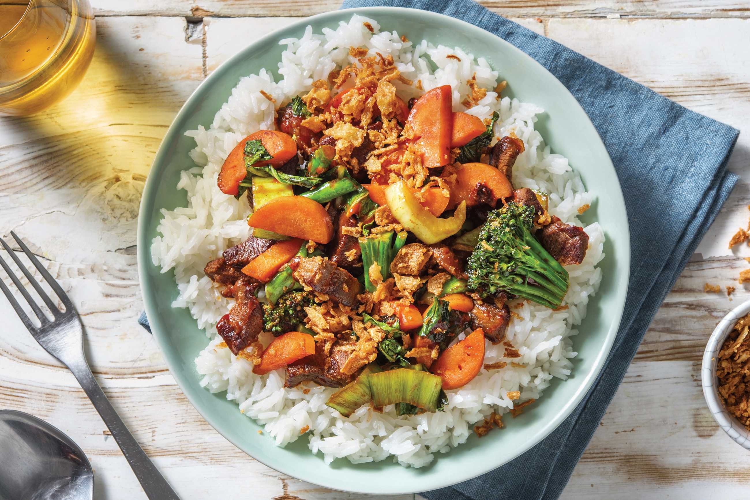 Sichuan Beef Stir-Fry