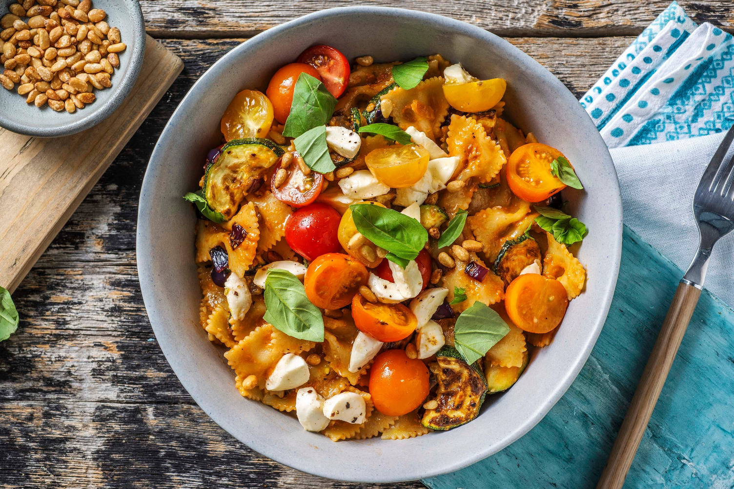 Salade estivale de bocconcini