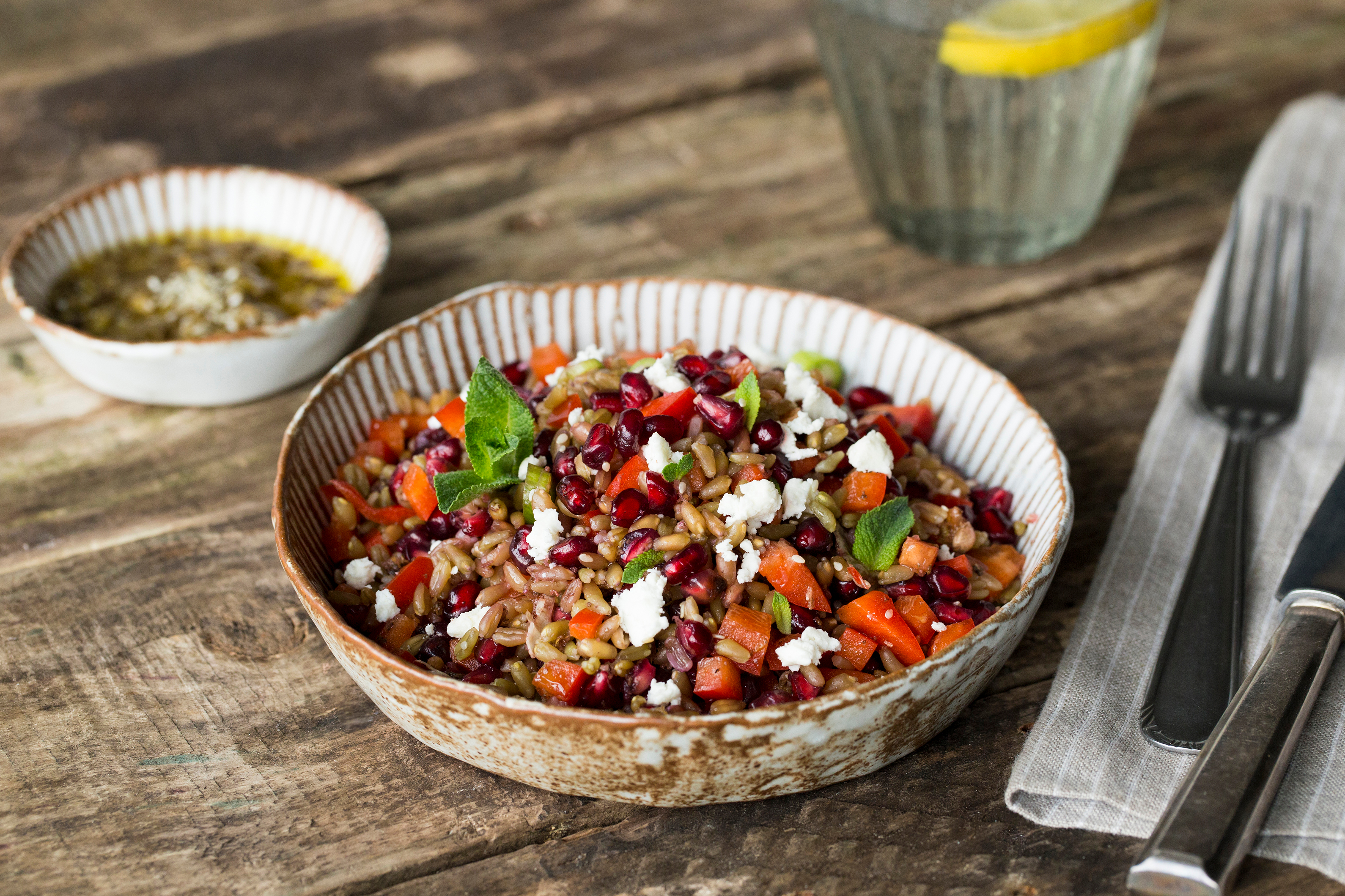 Summer Time Freekeh Salad