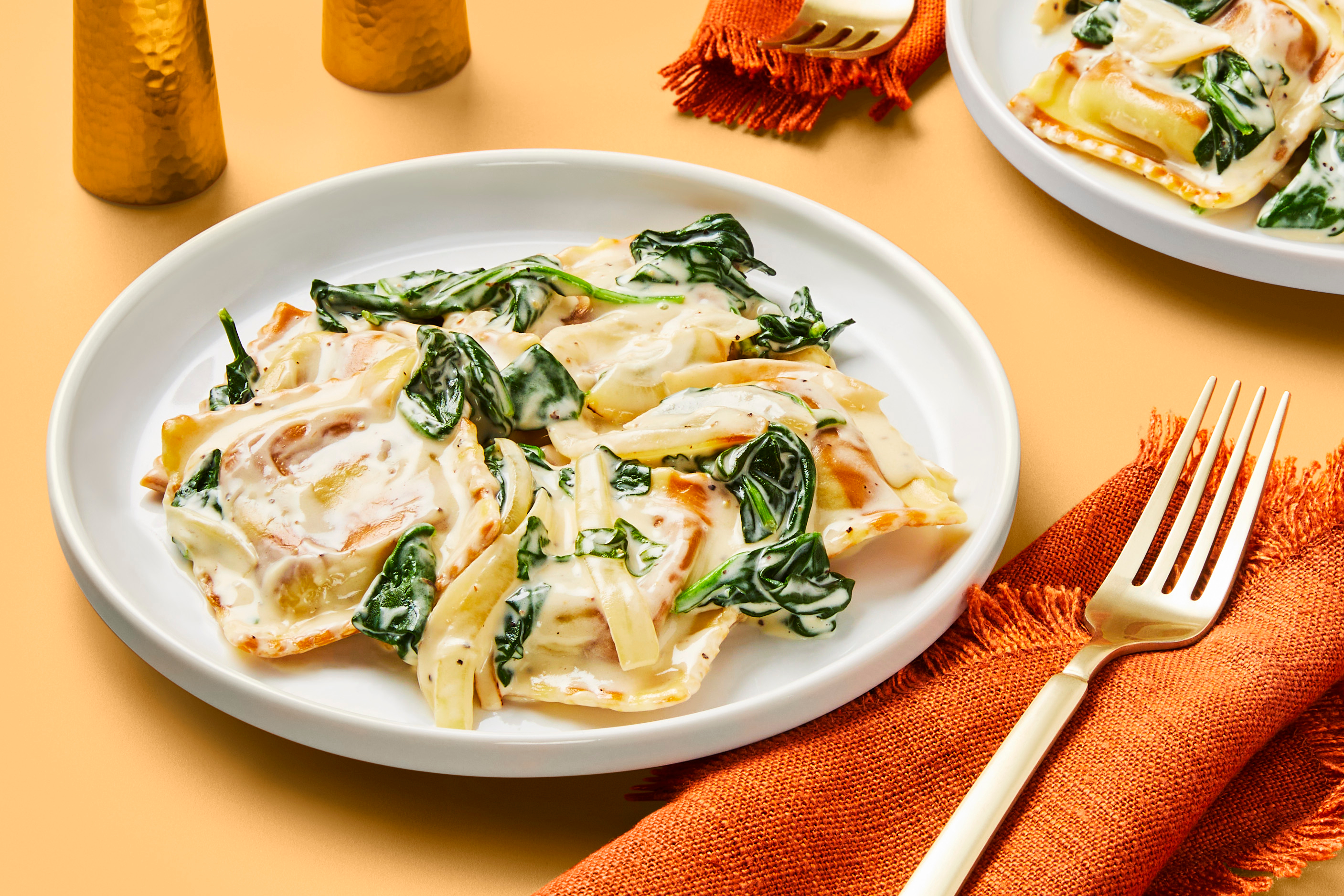 Supremely Creamy Mushroom Ravioli