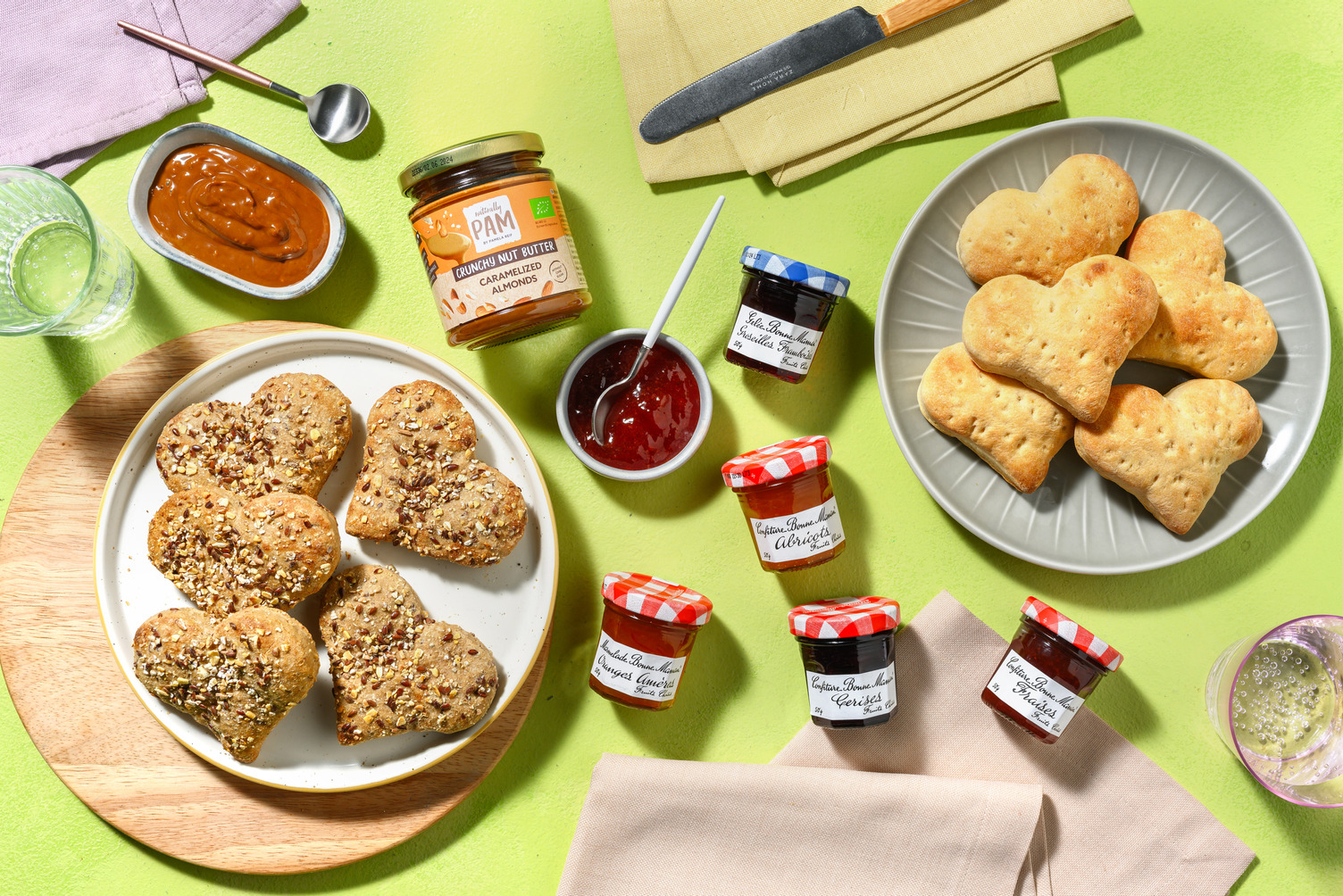 Süßes Überraschungsfrühstück für 4 Personen