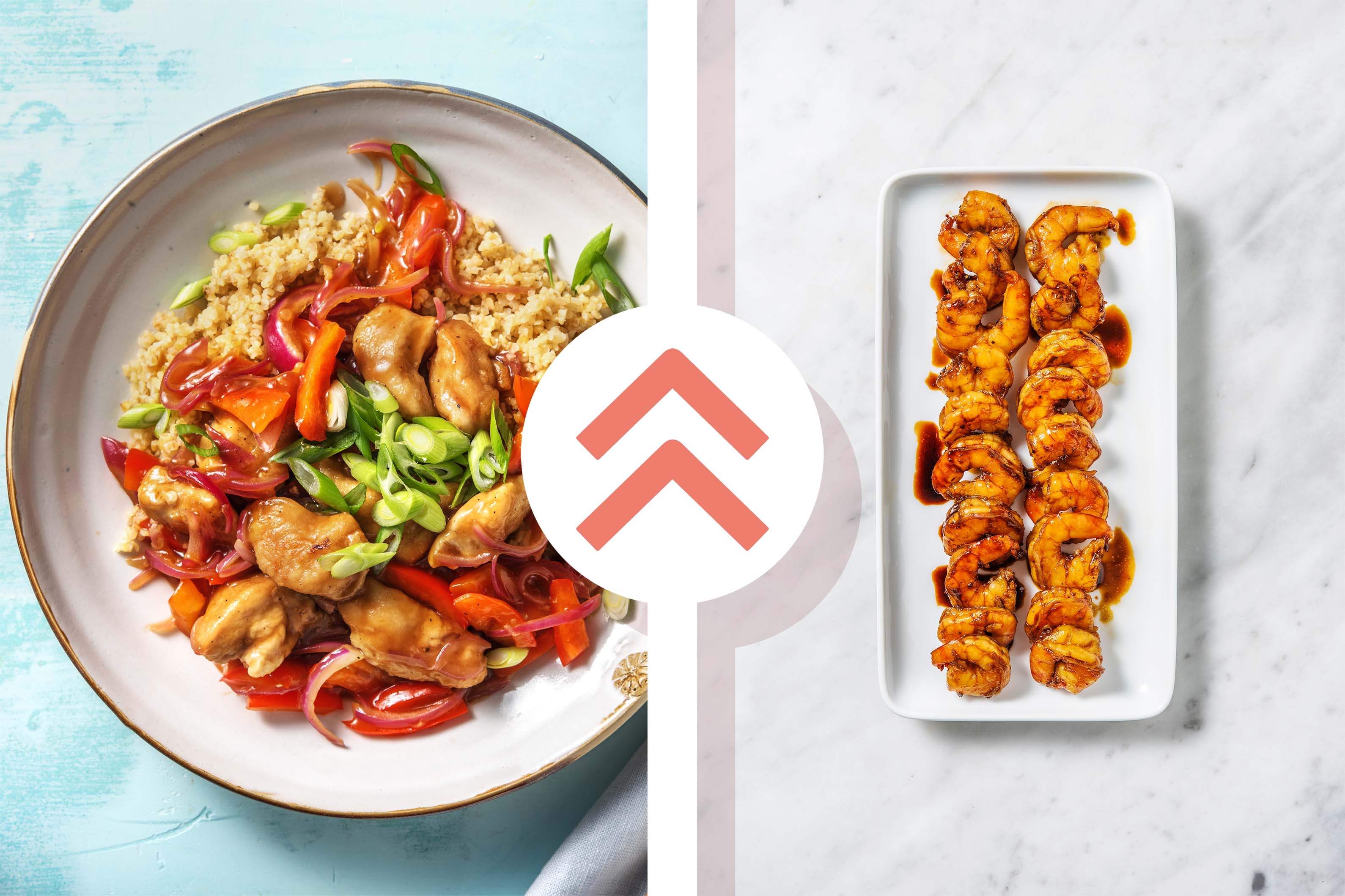 Sweet and Sour Style Prawns