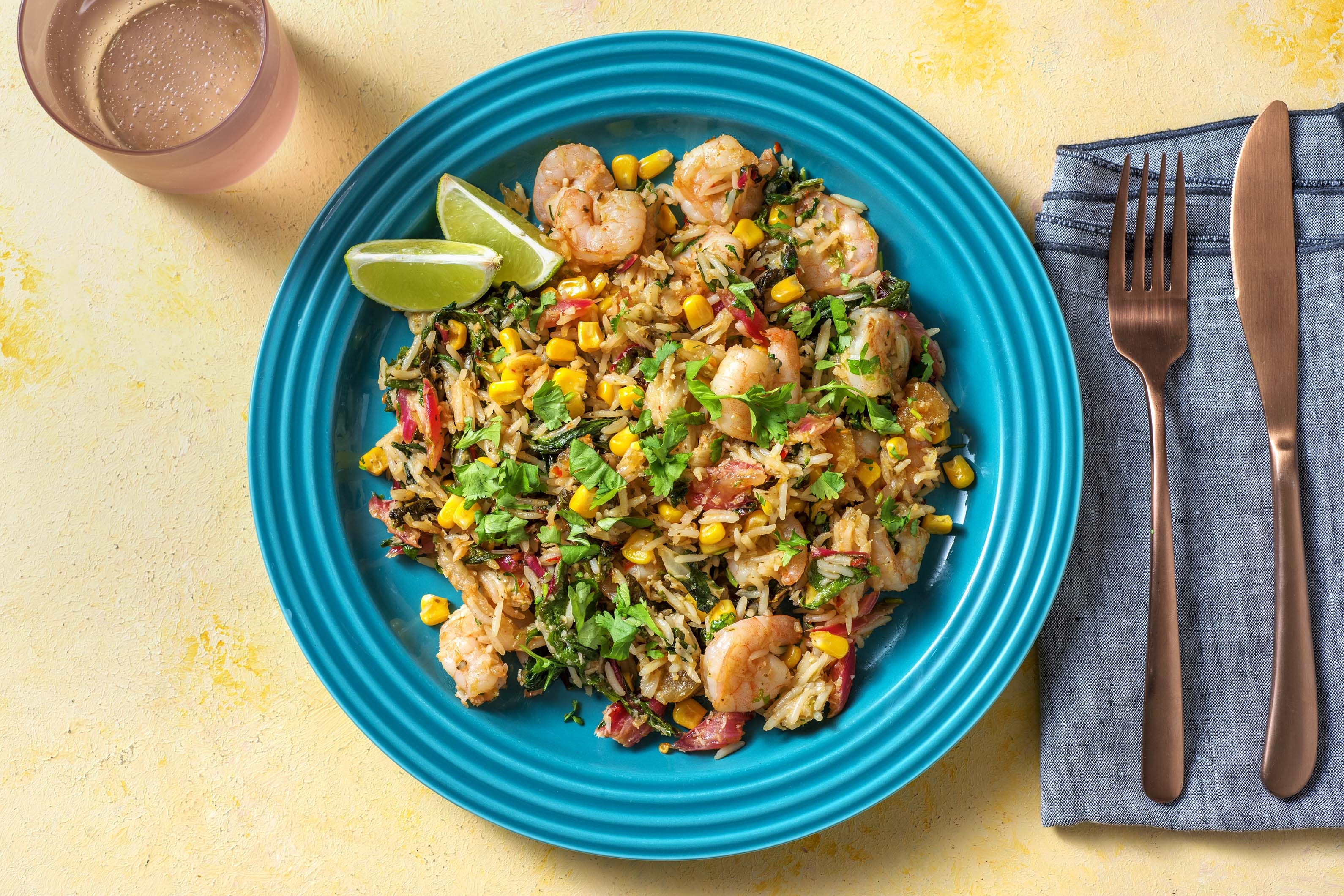 Sweet and Sticky Mango Prawns