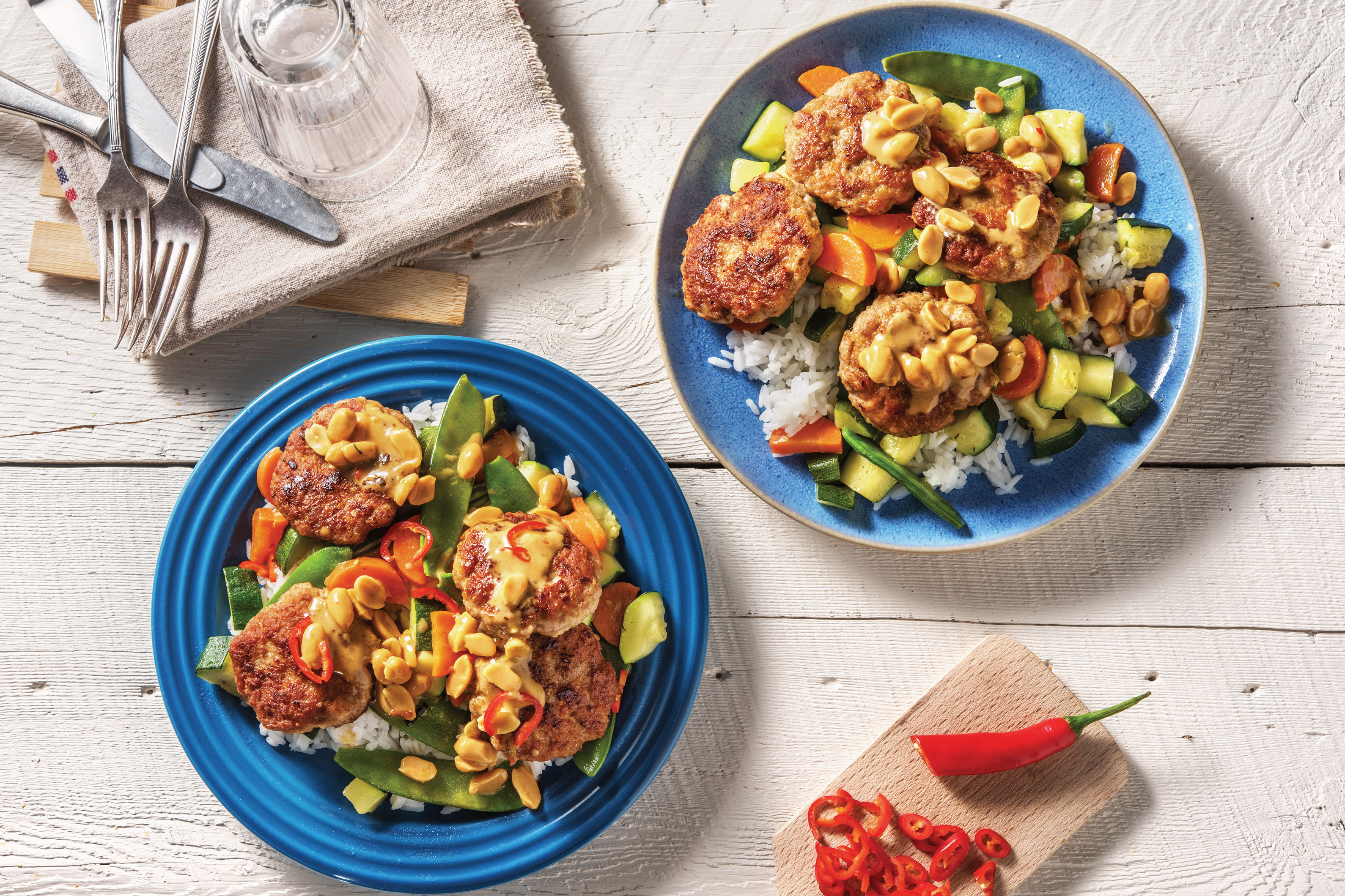 Sweet Chilli Pork Patties