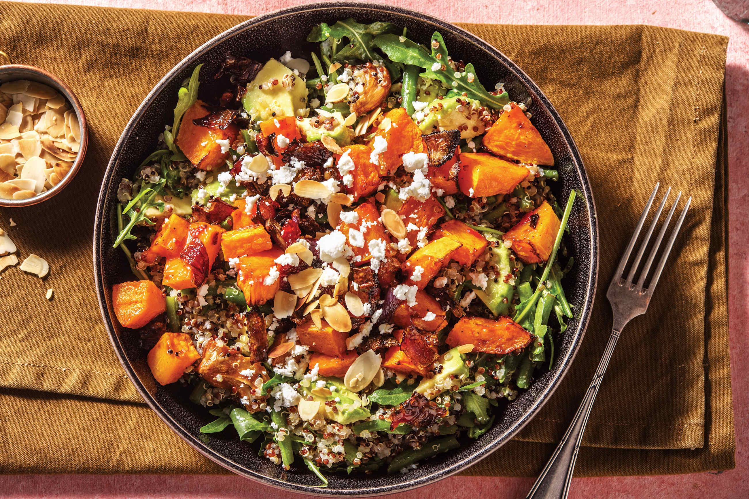 Roast Pumpkin & Fetta Wild Rice Salad