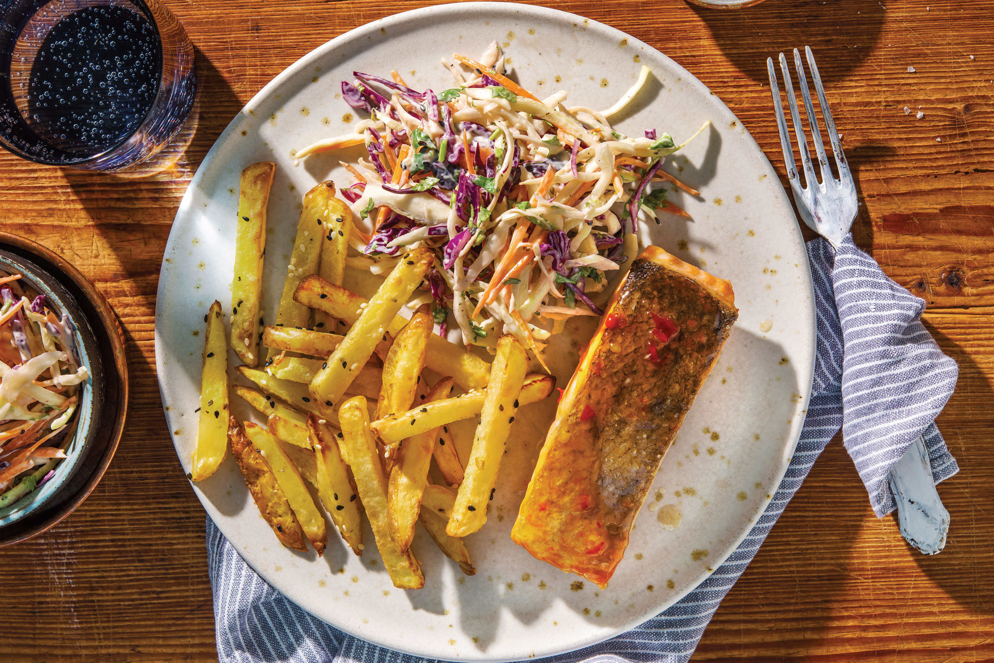 Sweet Chilli Glazed Salmon