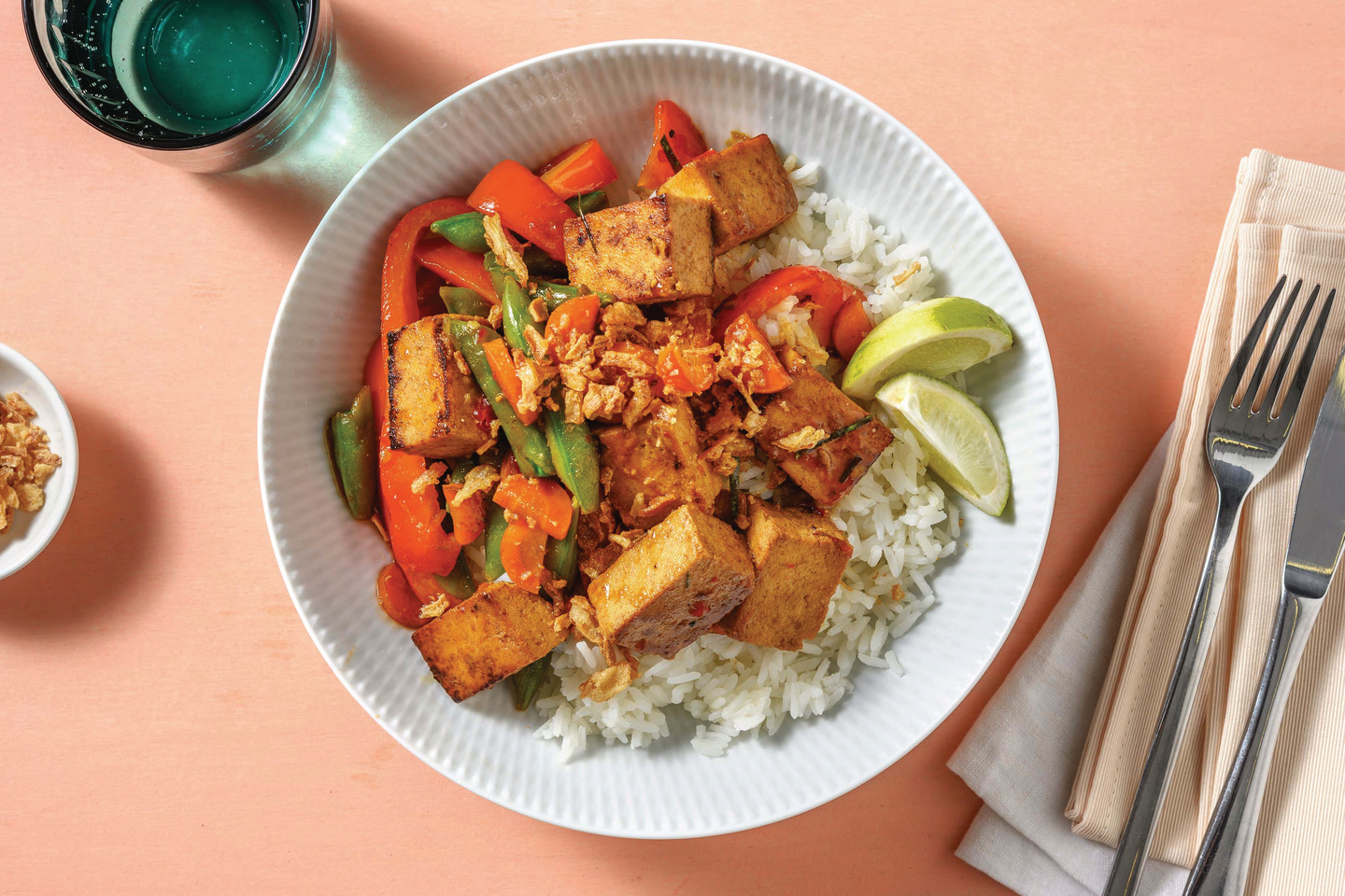 Sweet Chilli Tofu & Veggie Stir-Fry