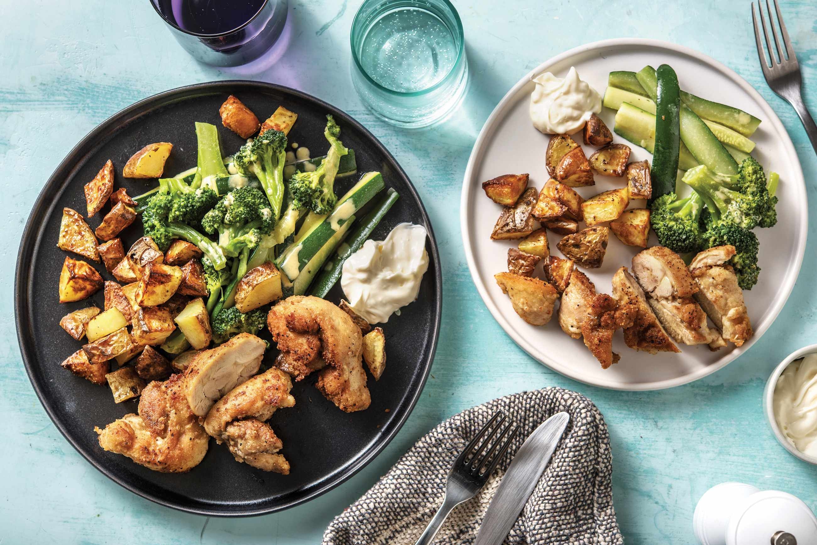 Southern-Style Seared Chicken