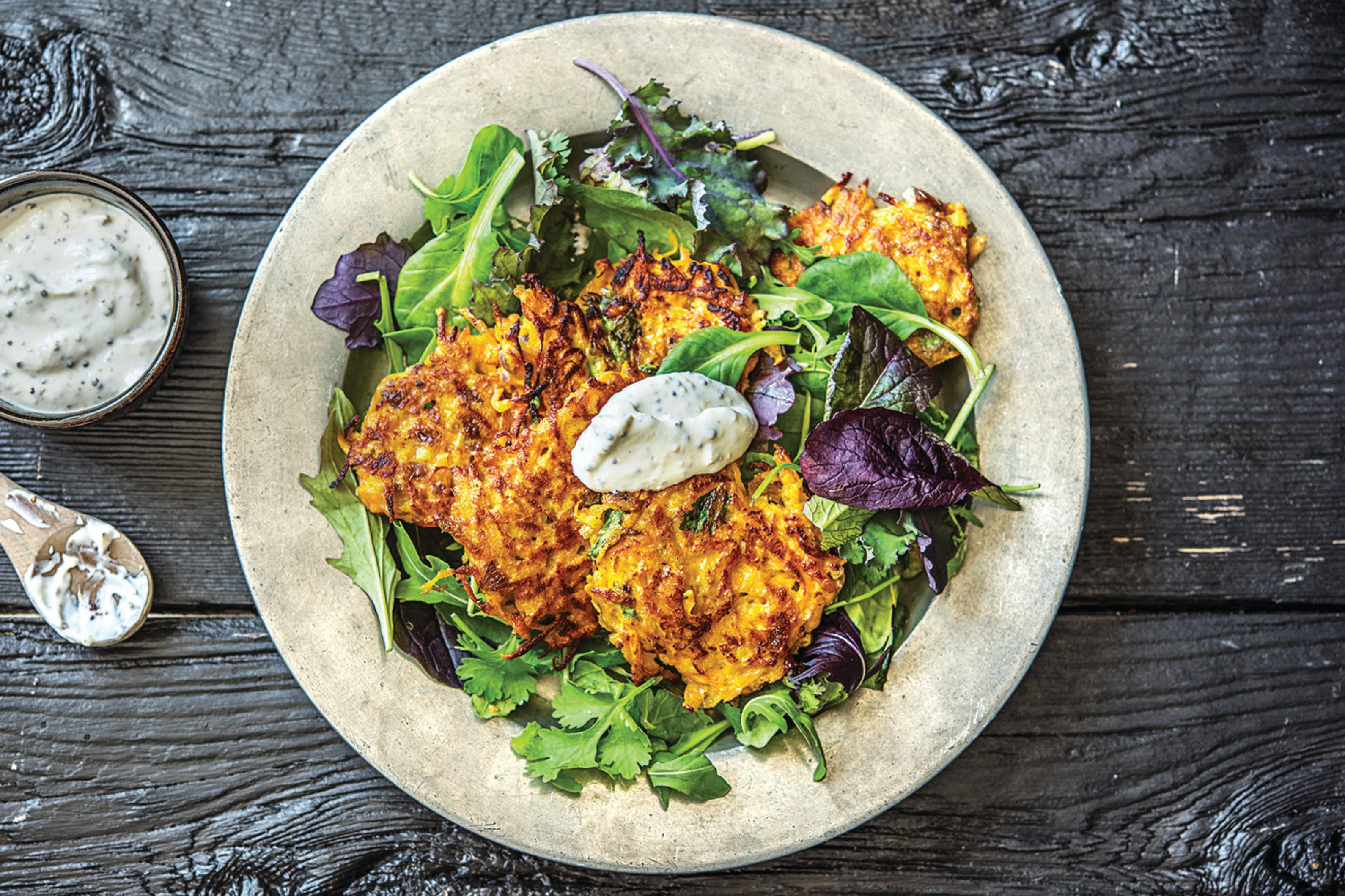 Golden Sunset Fritters