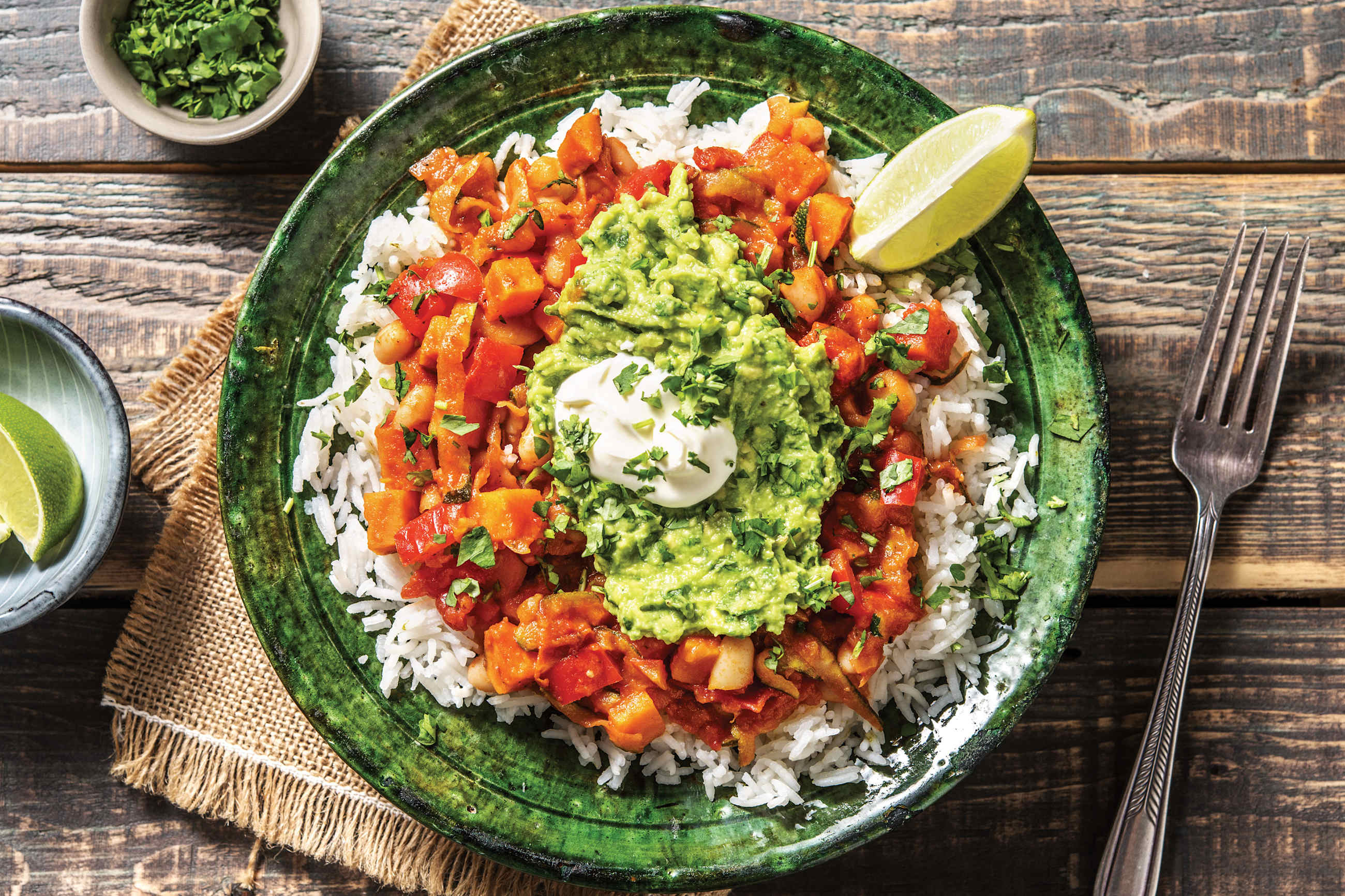 Sweet Potato & White Bean Chilli