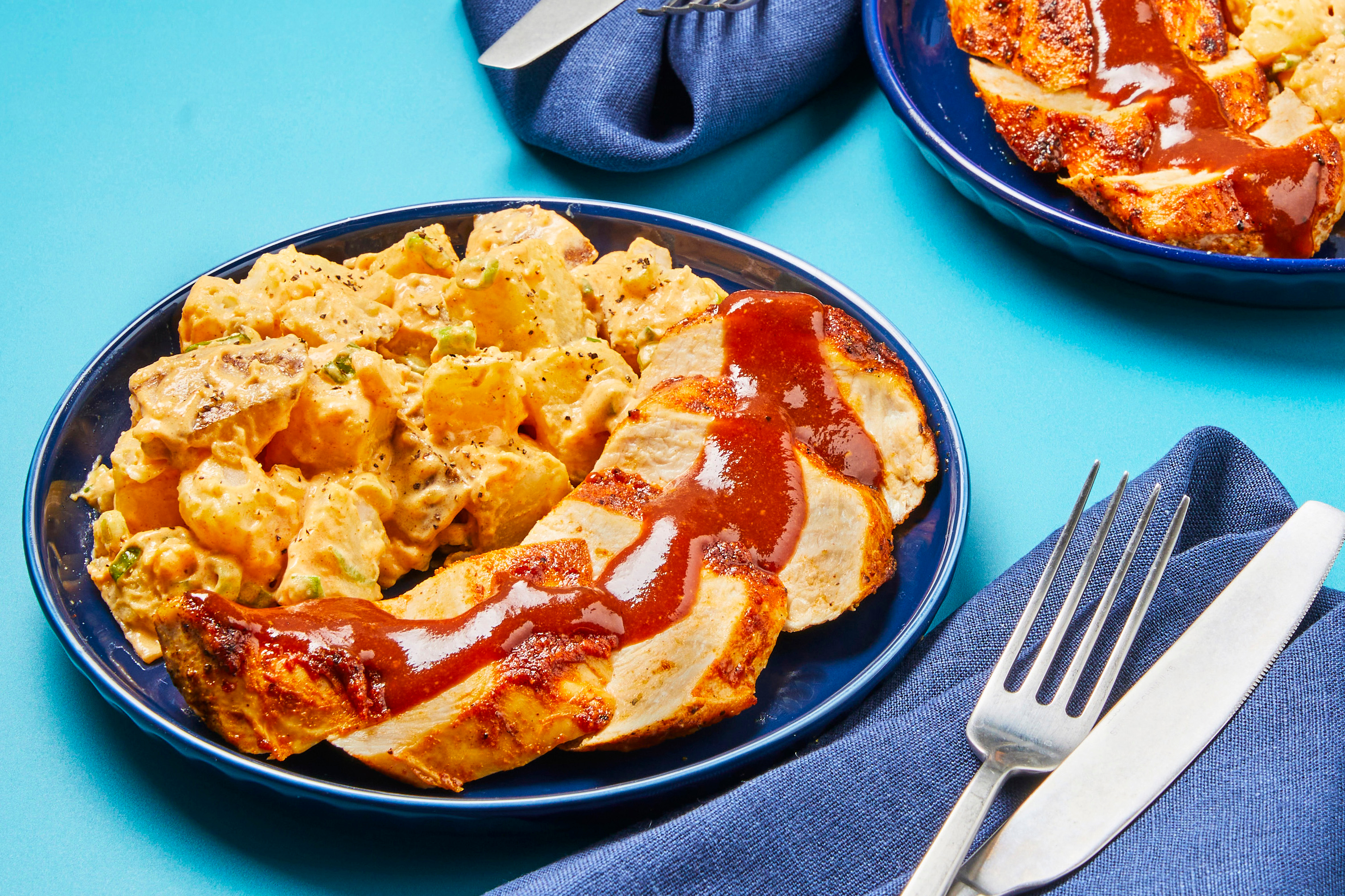 Sweet & Smoky Chicken with BBQ Sauce