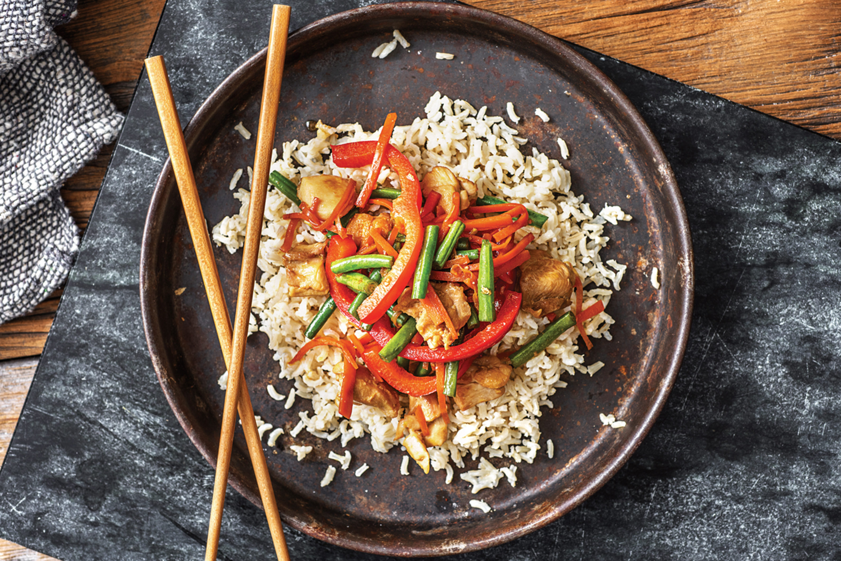 Sweet Soy Chicken & Veggie Stir-Fry