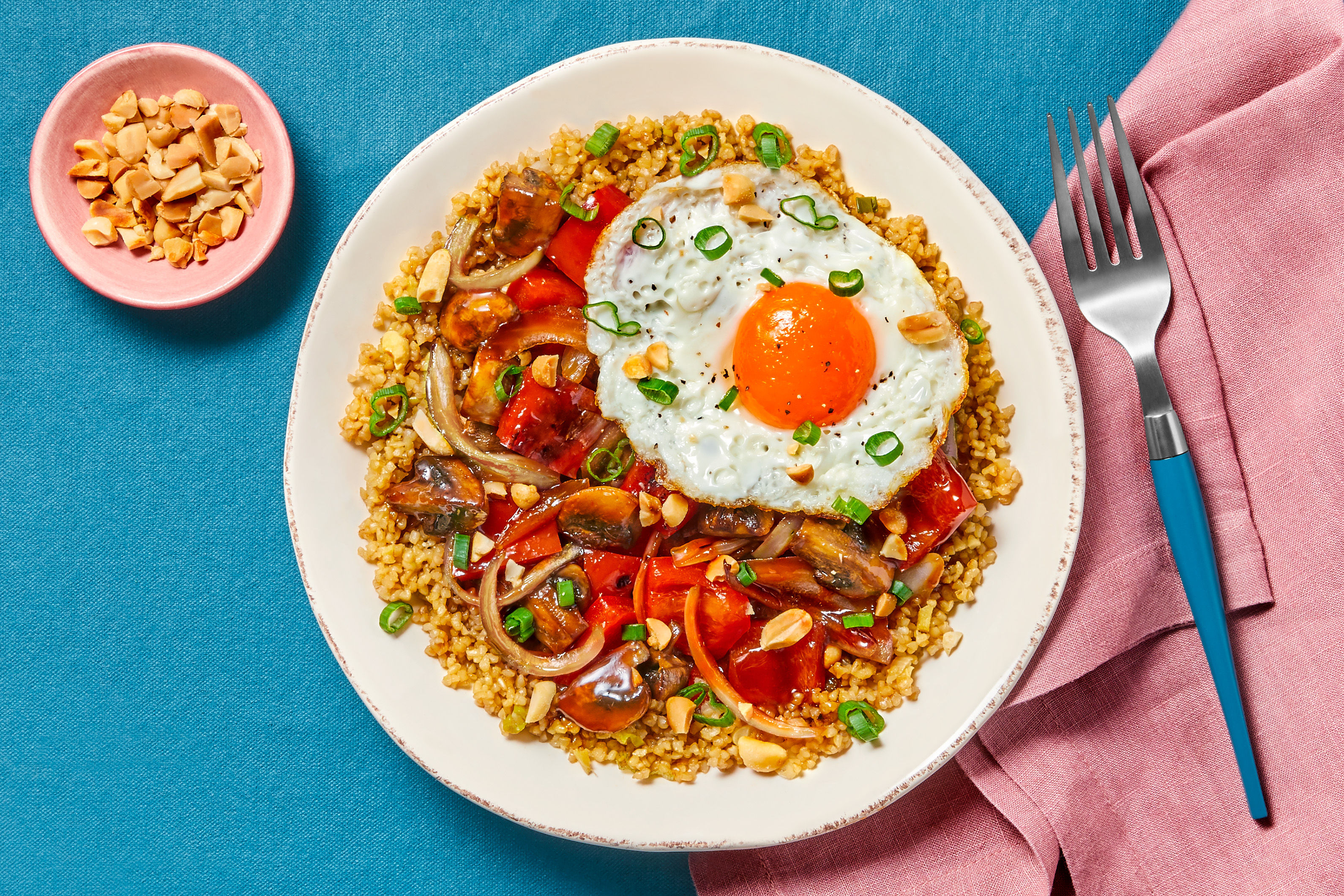 Sweet & Spicy Szechuan Veggie Stir-Fry