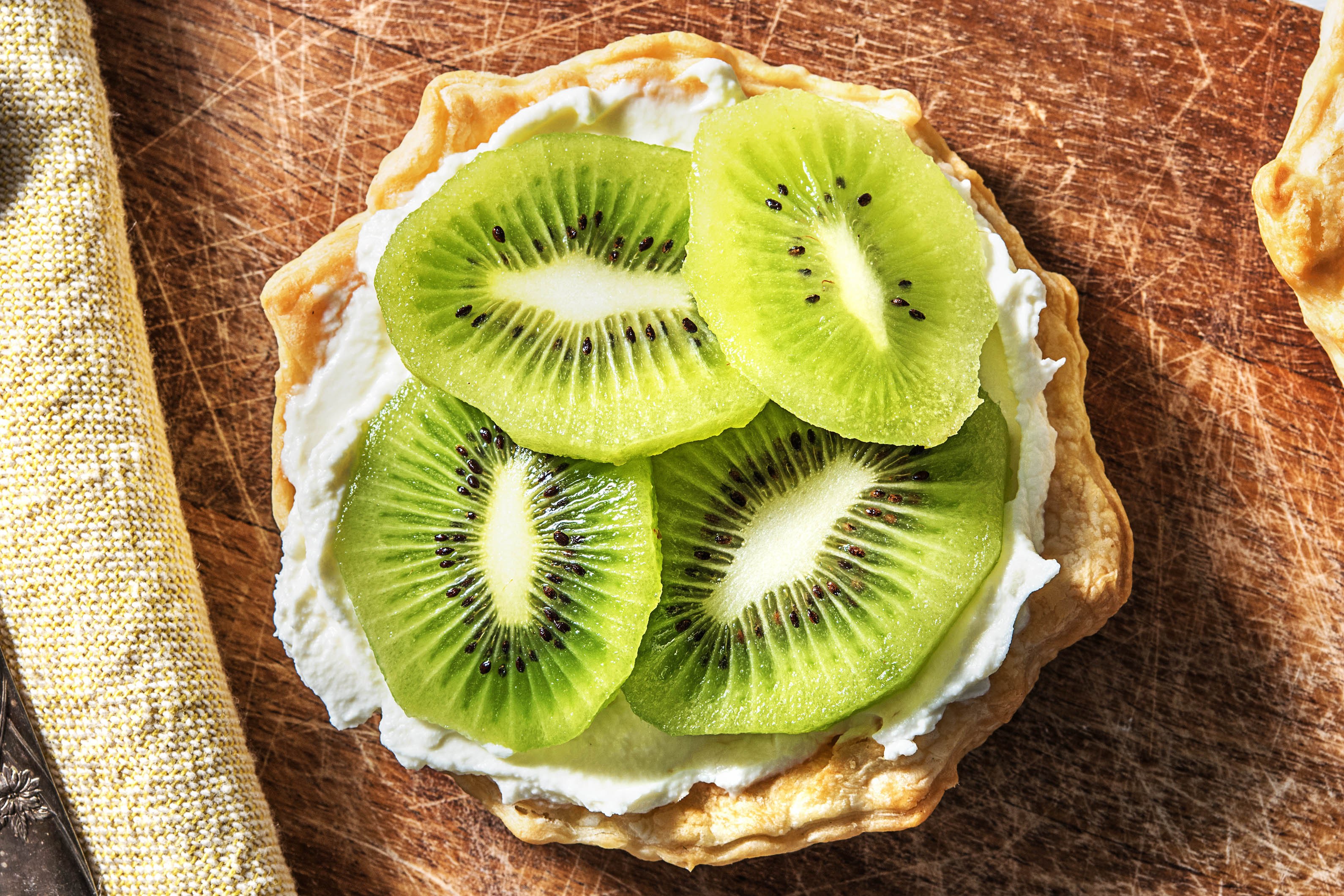 Taartje van bladerdeeg