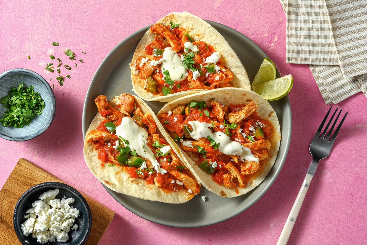Chicken Tinga Tacos
