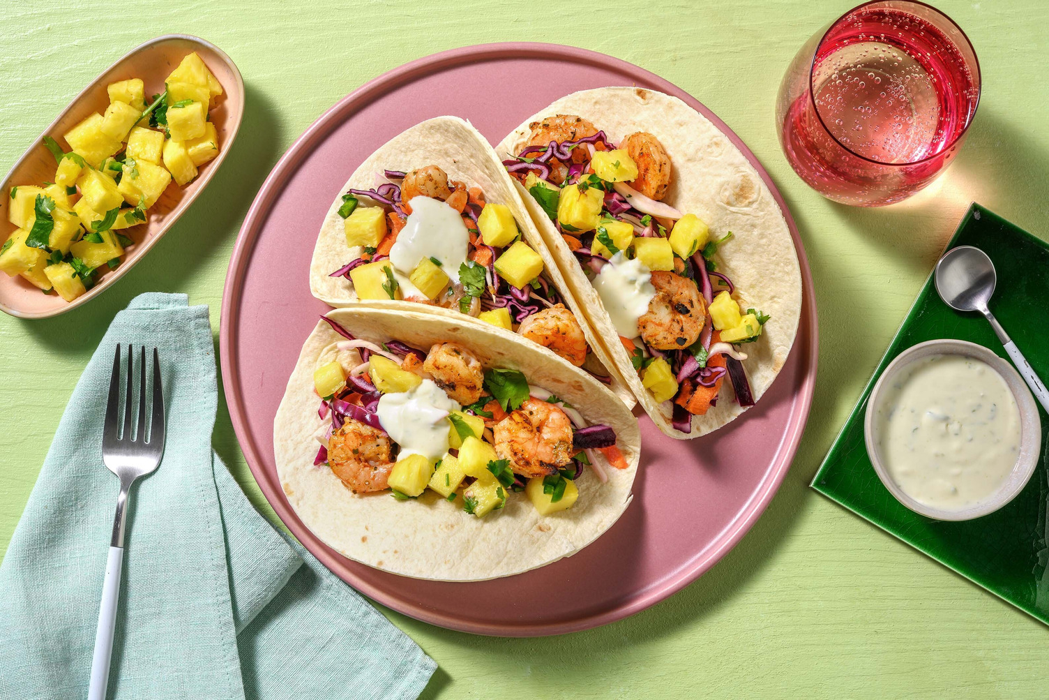 Mexican-Spiced Grilled Shrimp Tacos