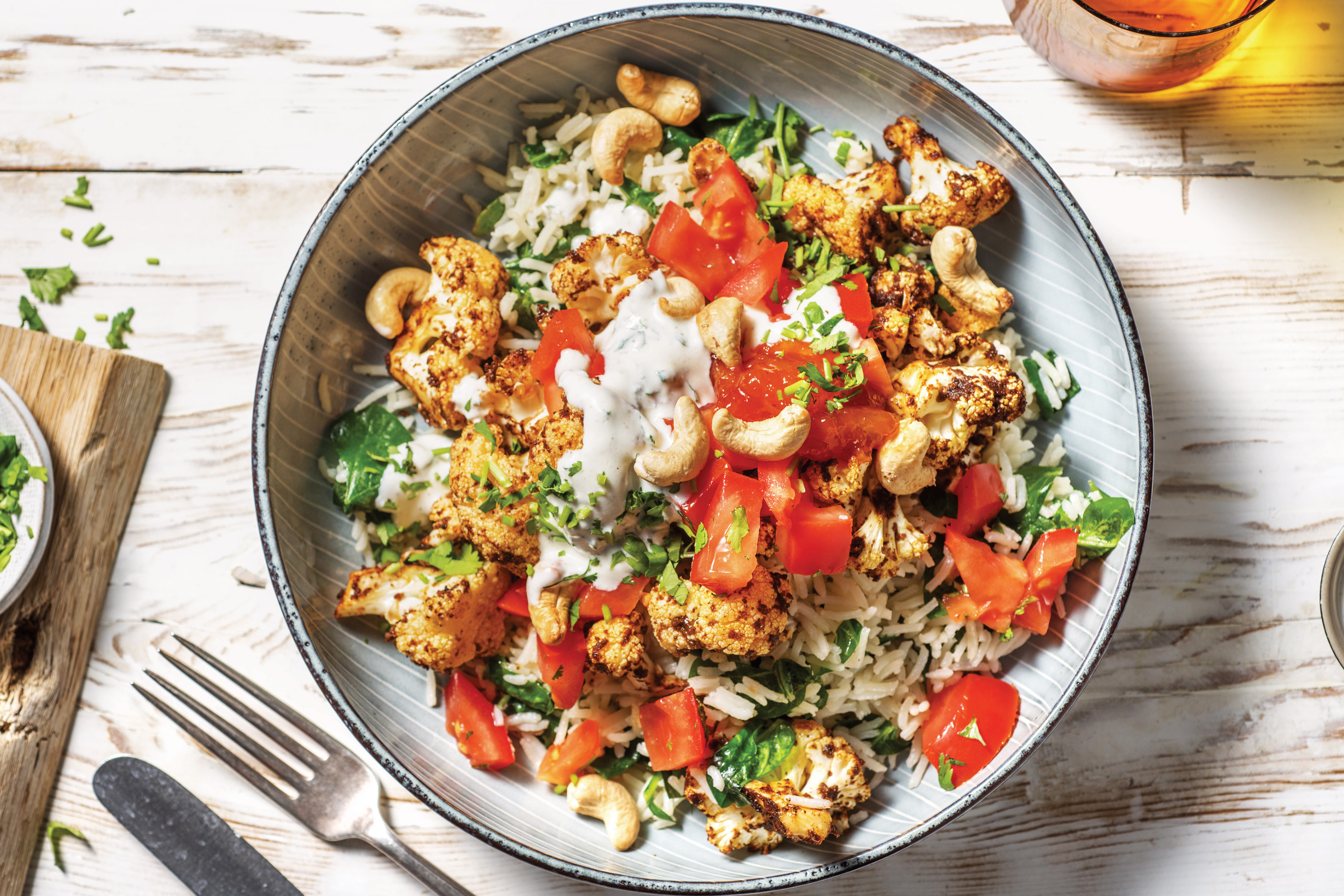 Tandoori Cauliflower Bowl