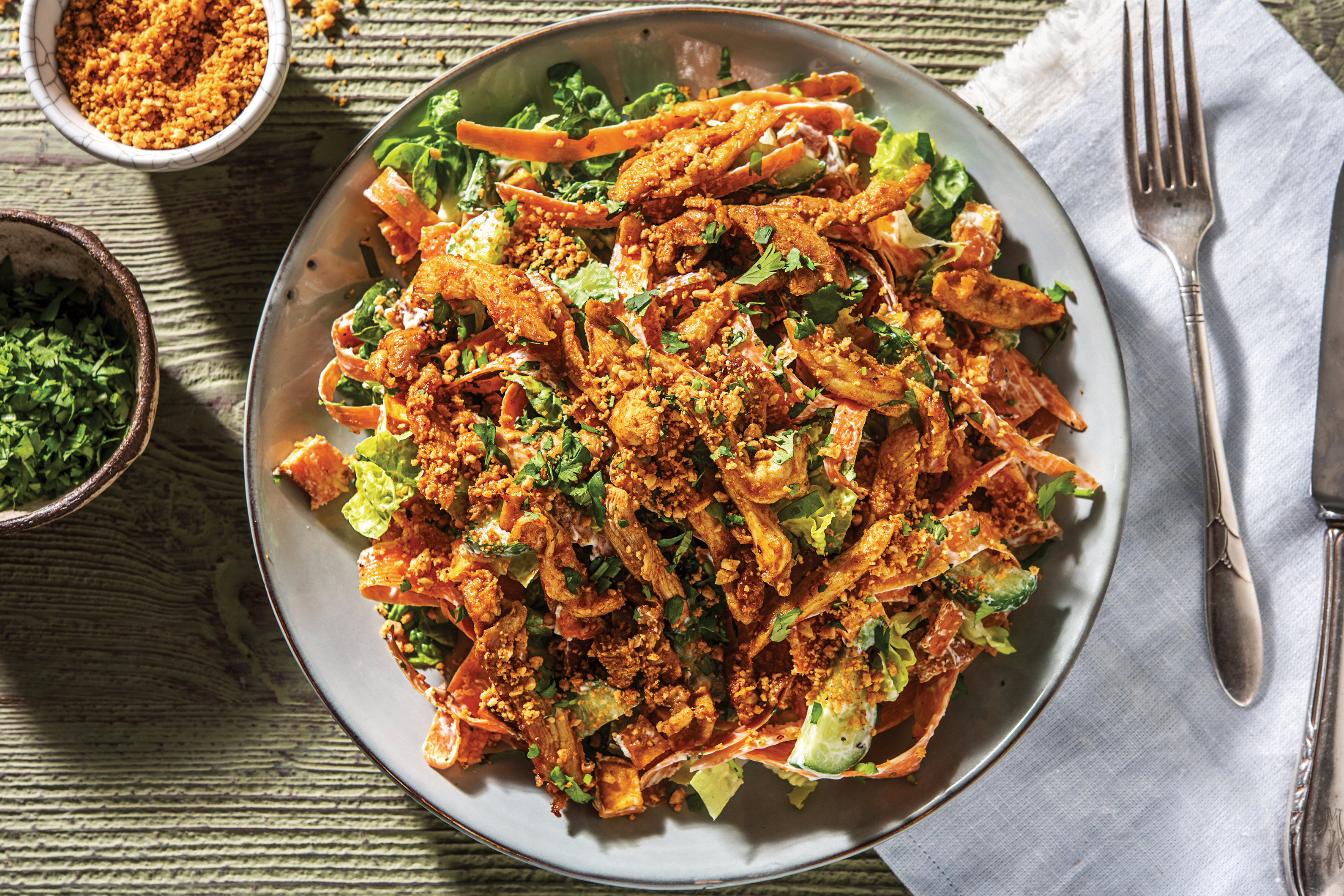 Tandoori Chicken Sweet Potato Bowl